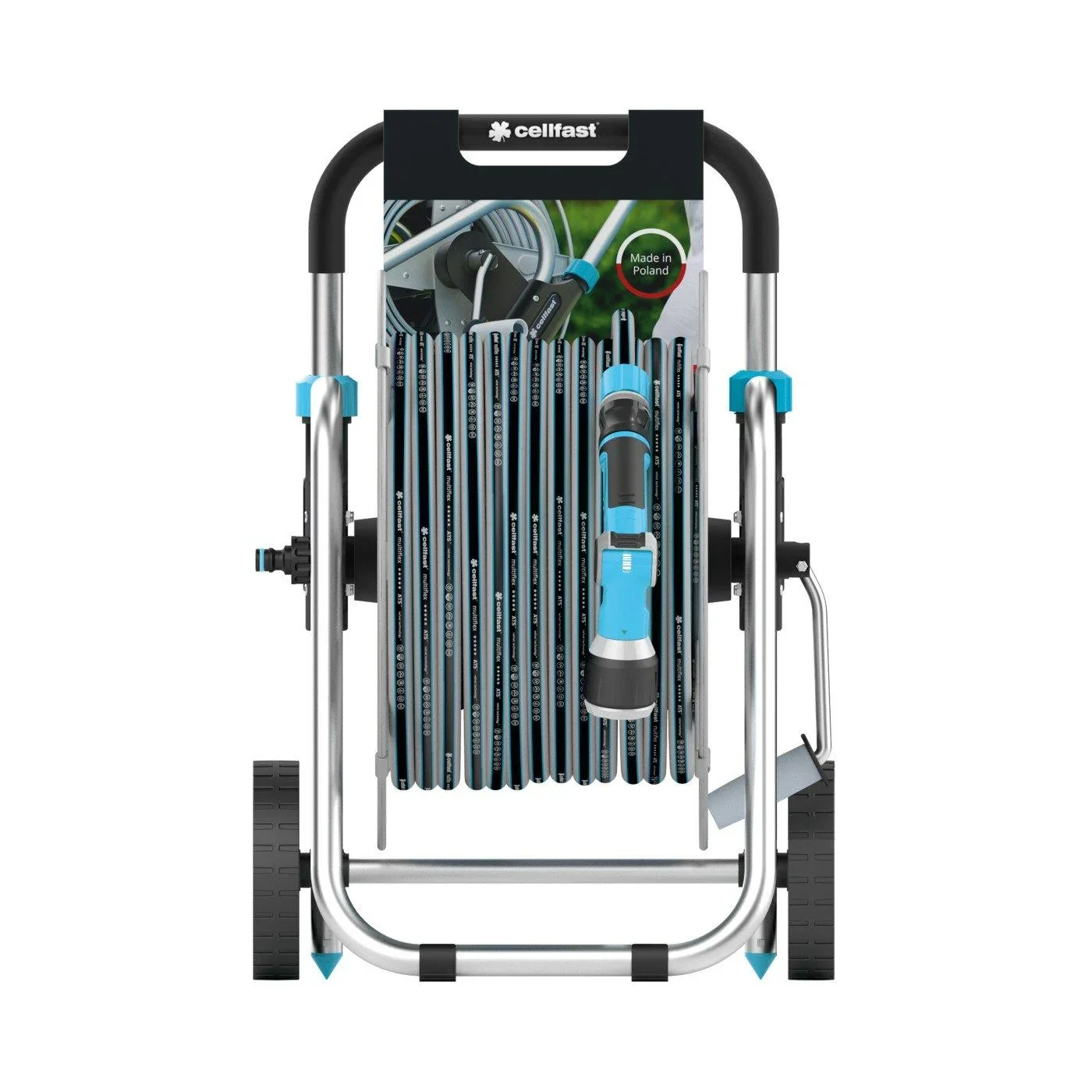 Gartenschlauchwagen mit Gartenschlauch Explorer 1/2" - Länge 25m - 0