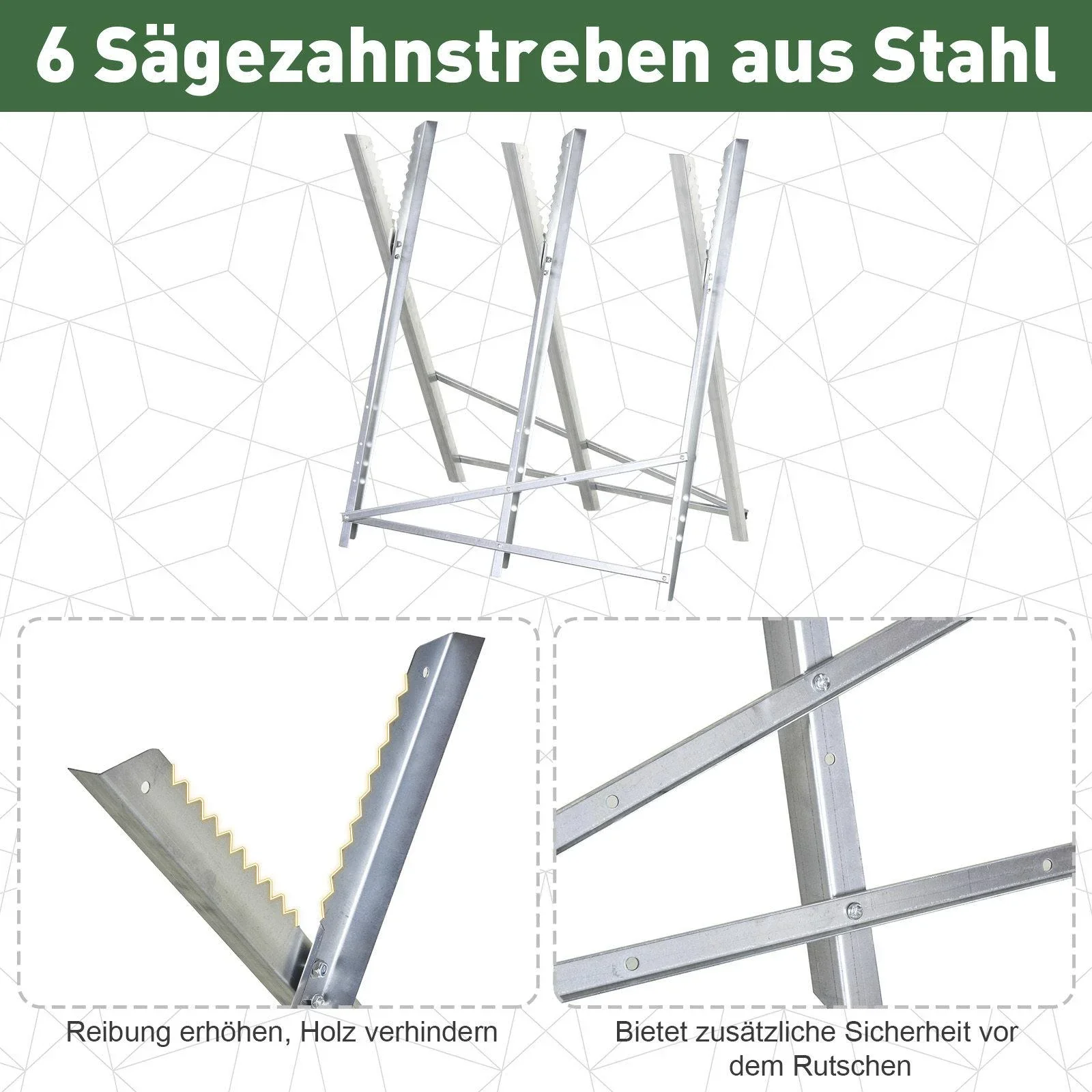 Kettensägenbock zusammenklappbar - 3