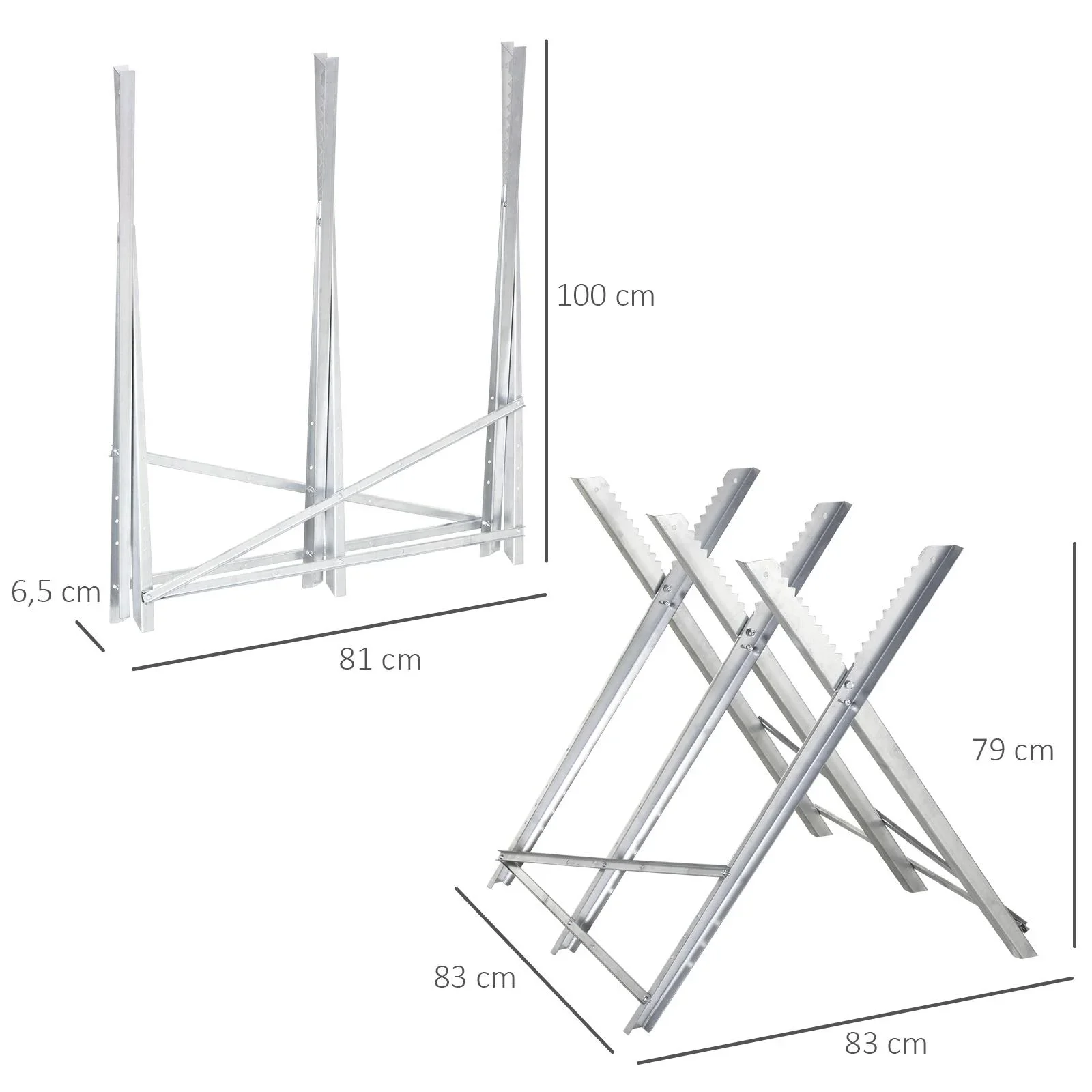 Kettensägenbock zusammenklappbar - 5