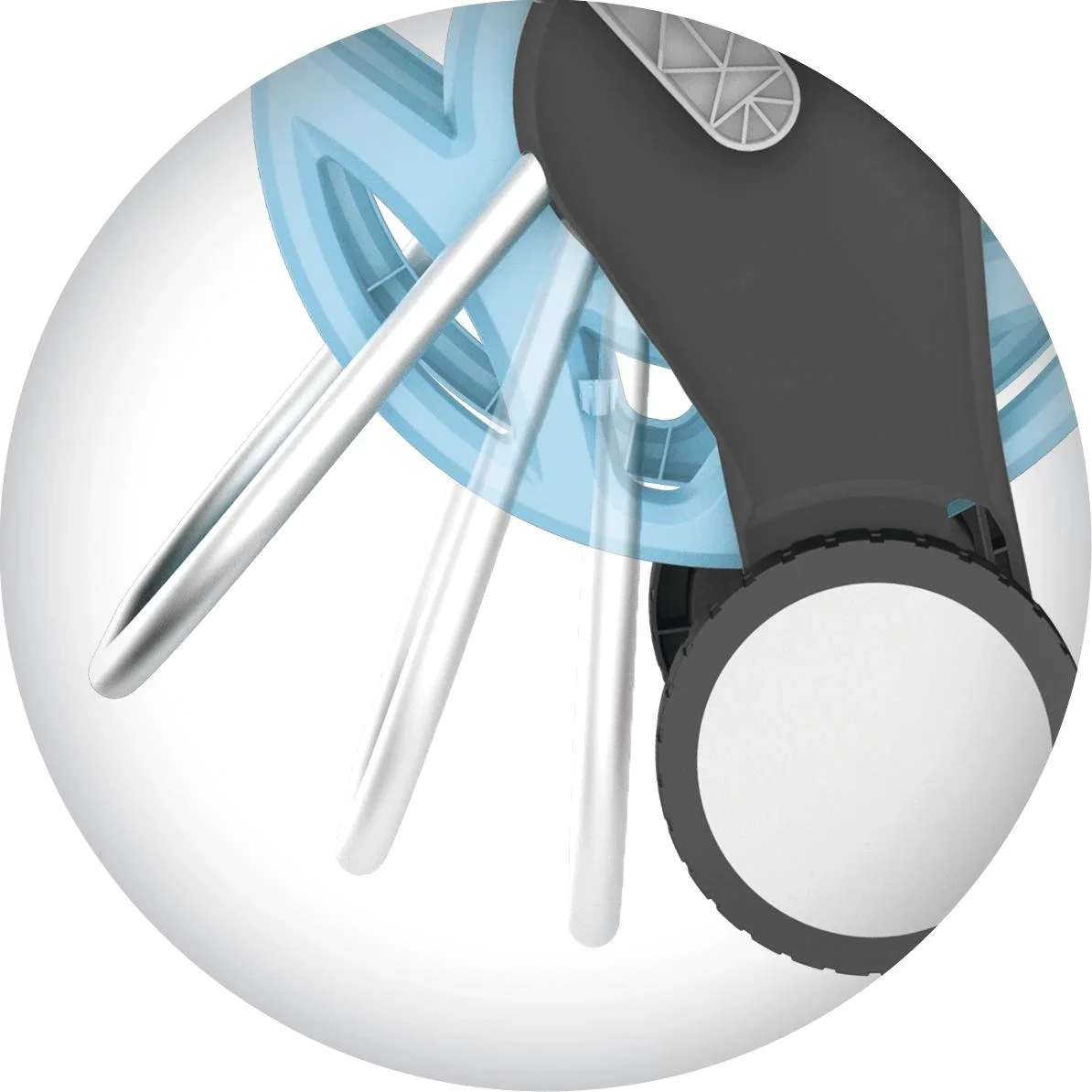 Gartenschlauchwagen DISCOVER inkl. 30 m + 1,5 m 4 lagiger Schlauch - 4