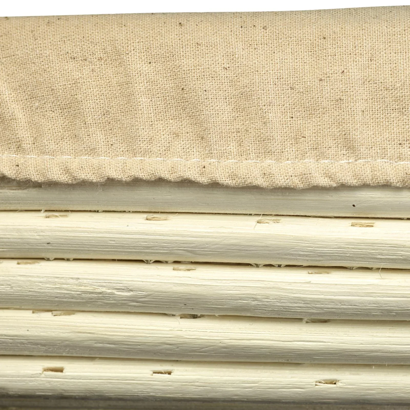 Gärkörbchen rund, mit Herz und Bezug, Ø 24,5 x 8,5 cm - 1