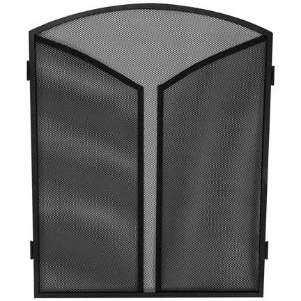 NL Klappbarer Kaminschirm - 94,5x60 cm - 0