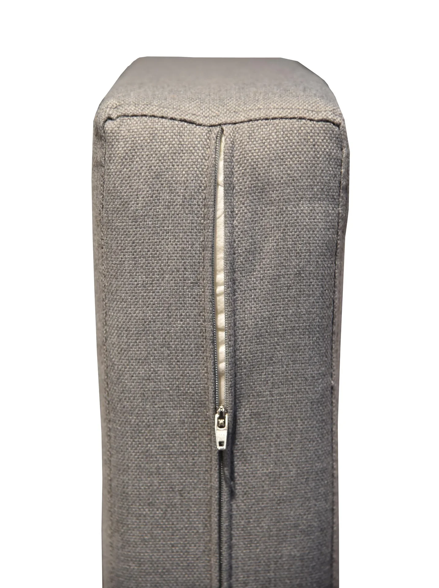 Doppelliege DELIA, Alu, dunkelgrau / Polyester, grau - 3