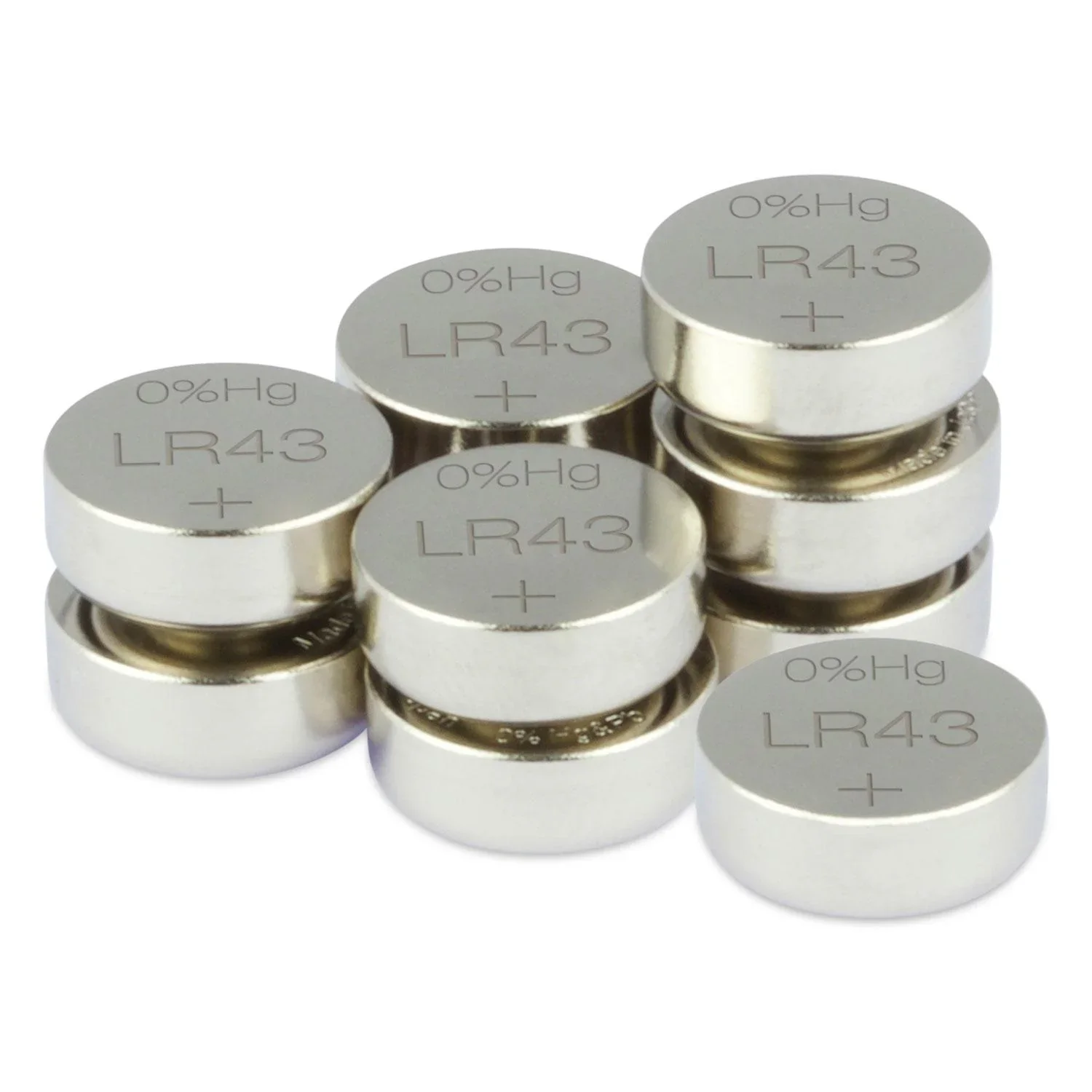 Alkaline Knopfzelle LR43 / V12GA - 10 Stück - 2