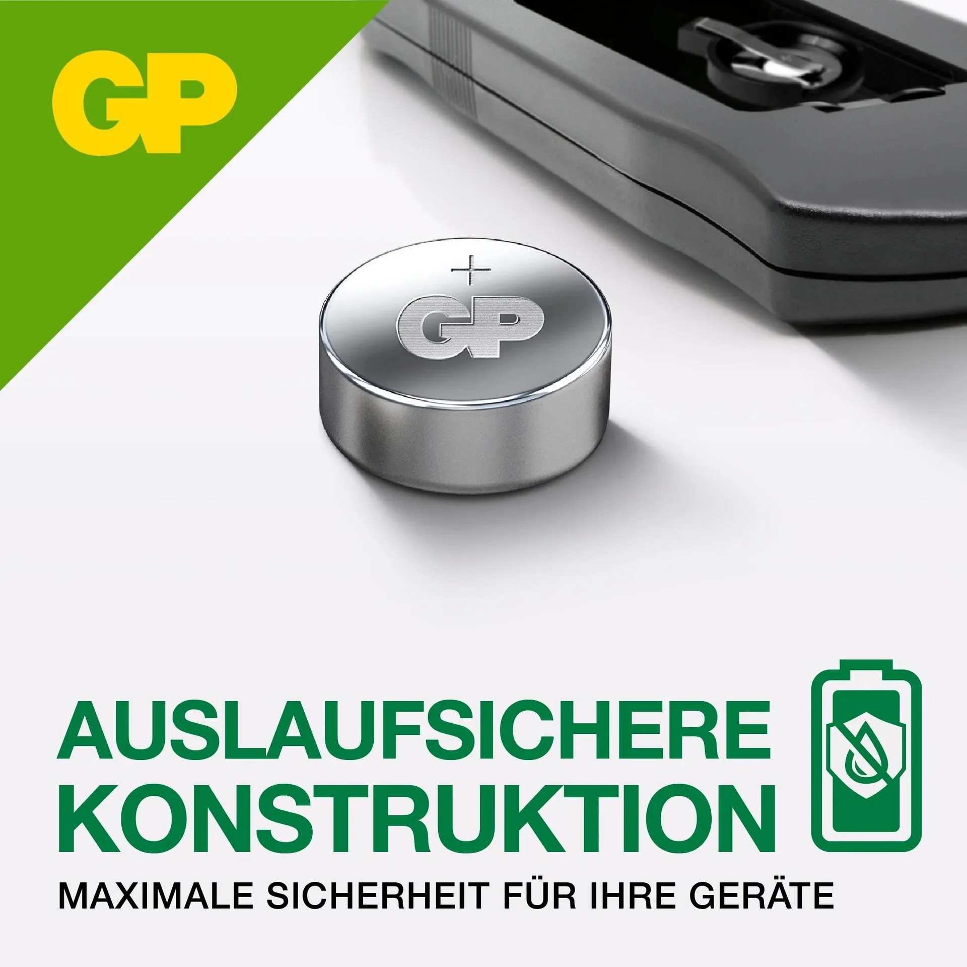 Alkaline Knopfzelle LR43 / V12GA - 10 Stück - 5