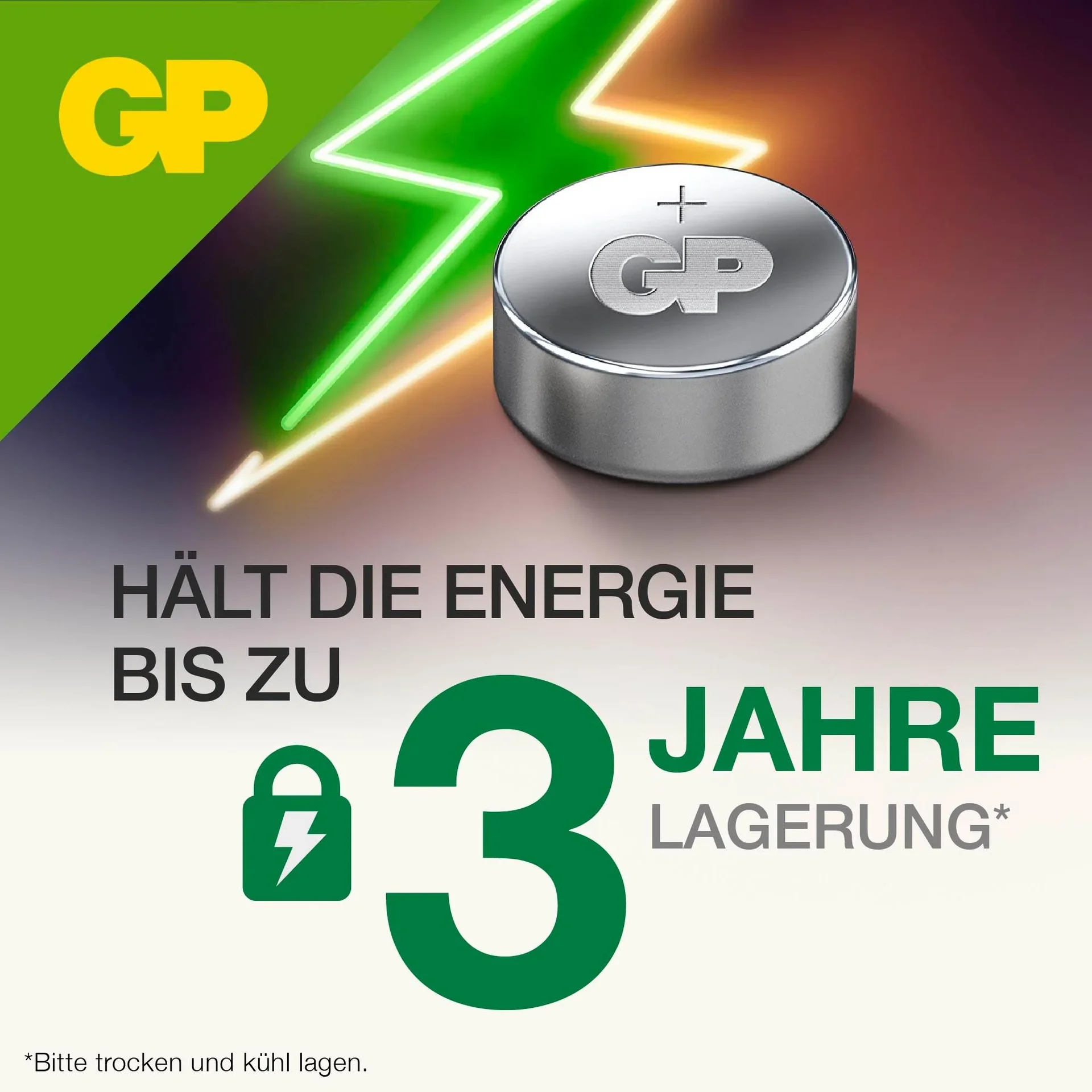 Alkaline Knopfzelle LR43 / V12GA - 10 Stück - 7