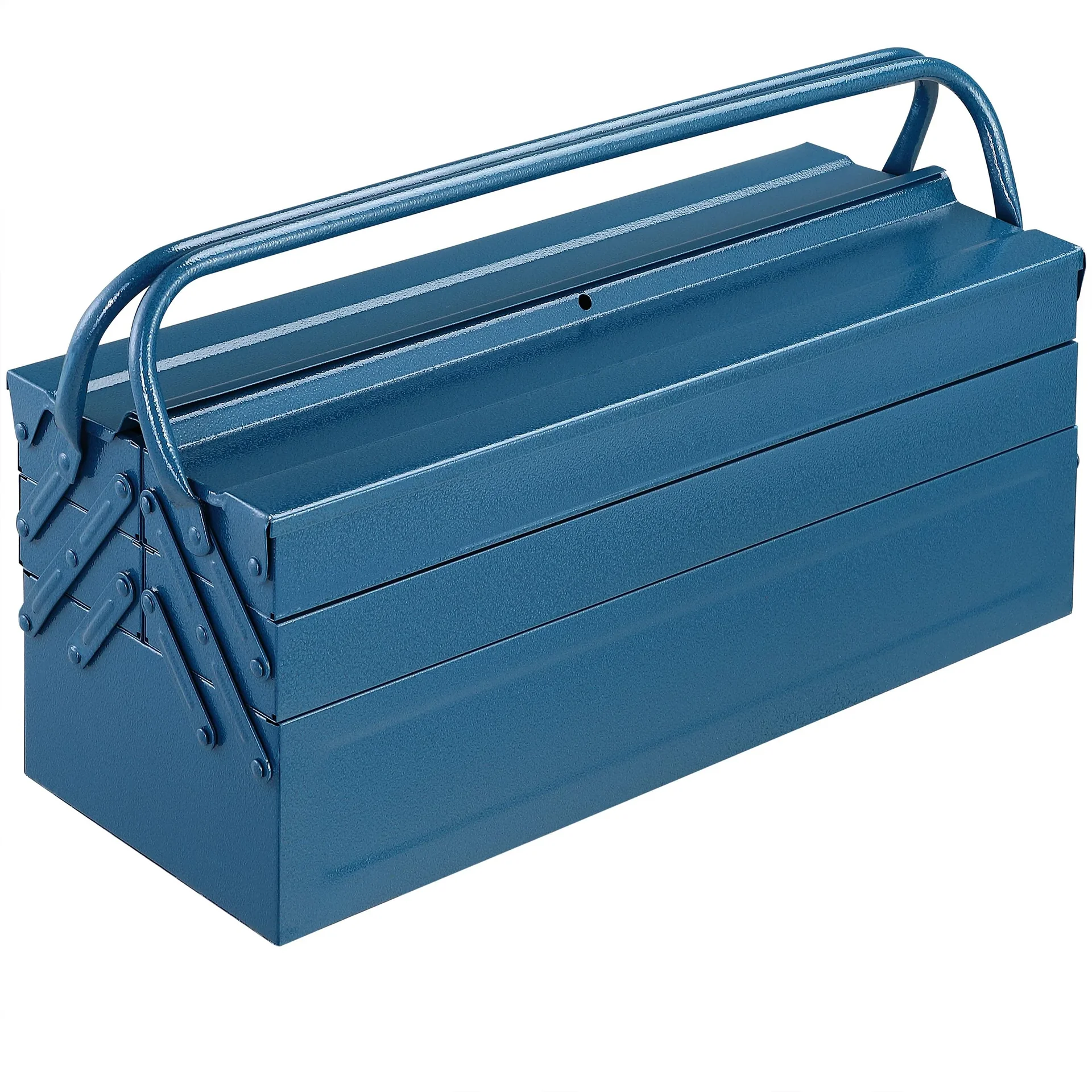 Stahl Werkzeugkoffer Blau - 1