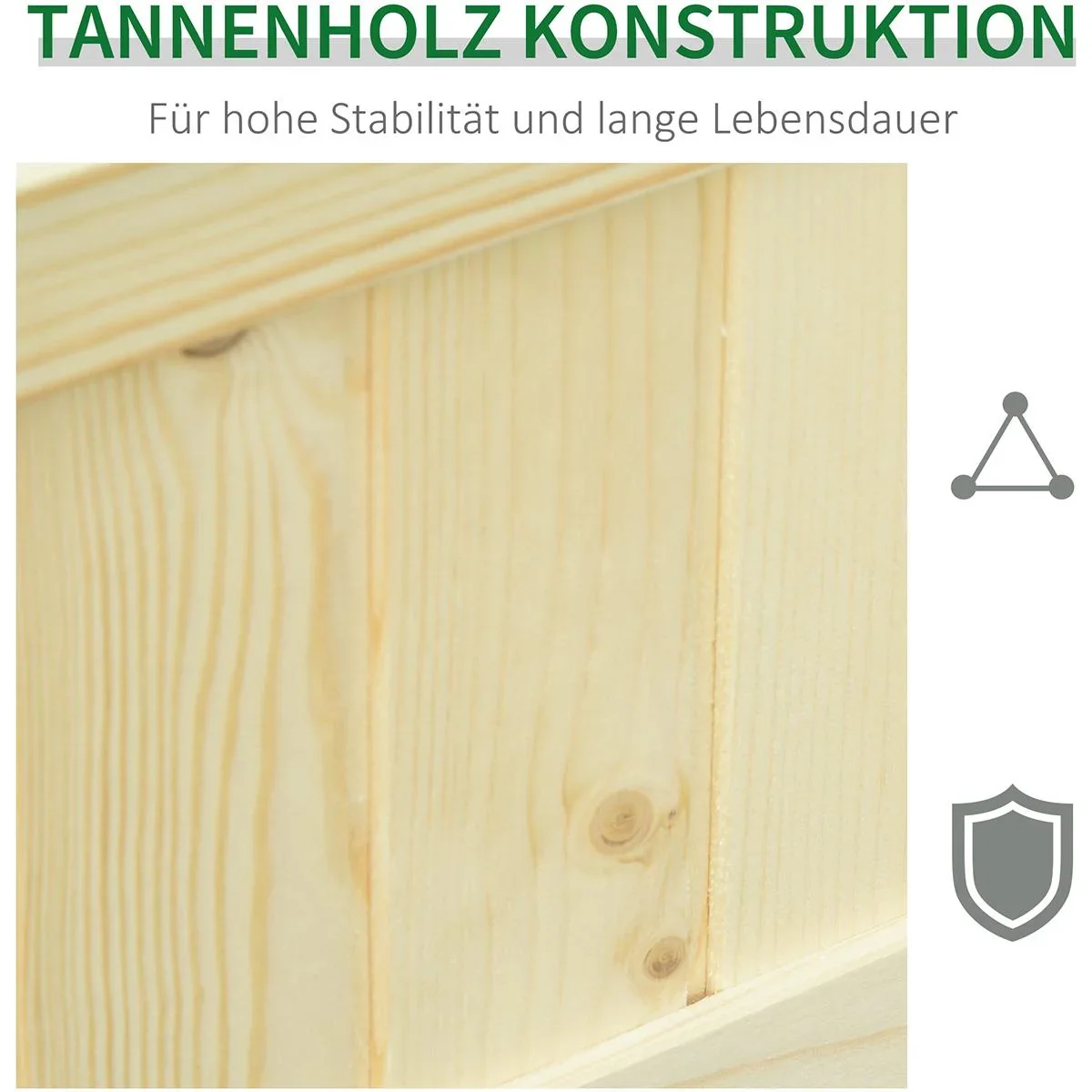 Hochbeet klappbar natur - 1