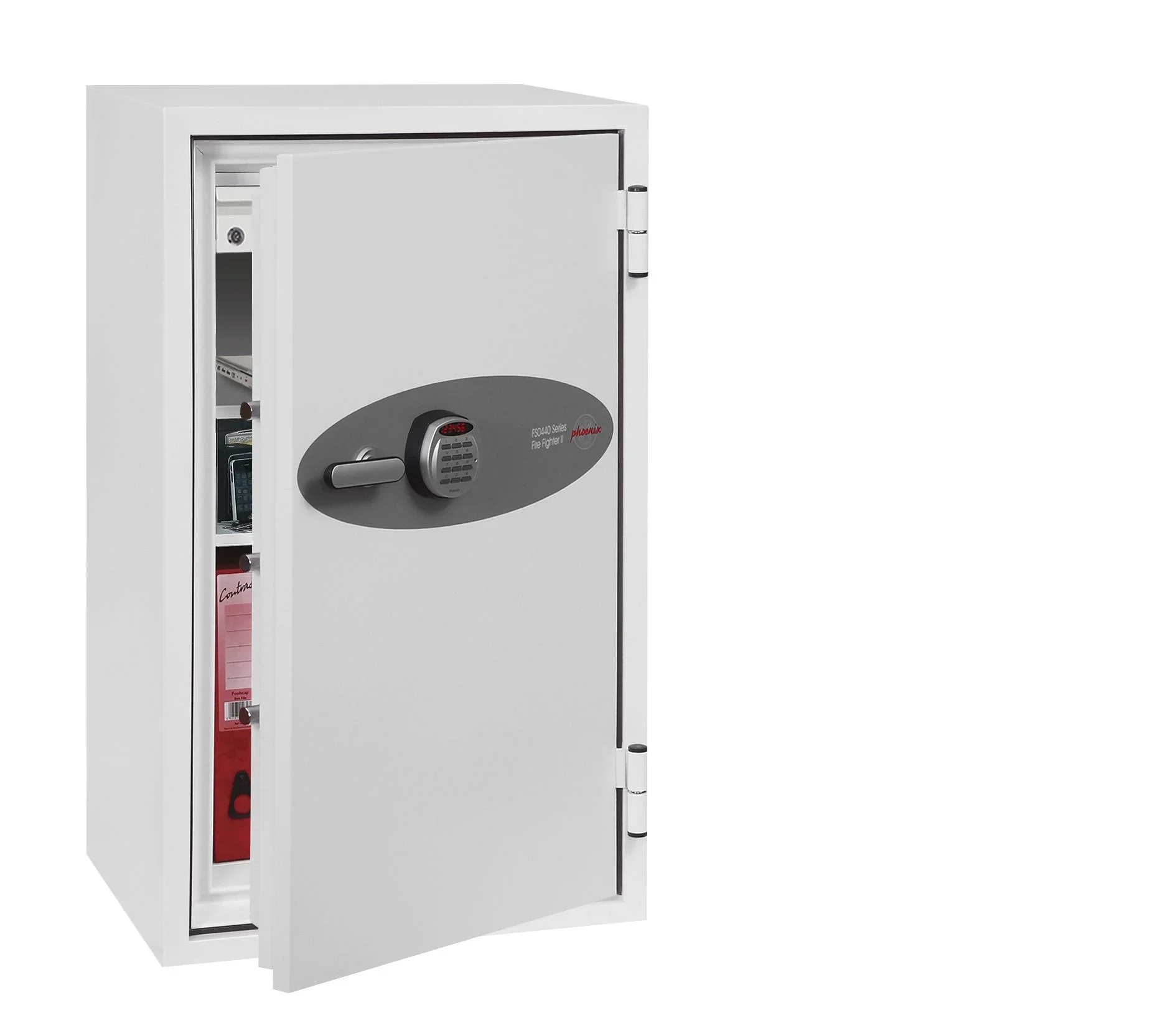 Feuerschutztresor Fire Fighter Größe 4 mit Fingerabdruckschloss - 5