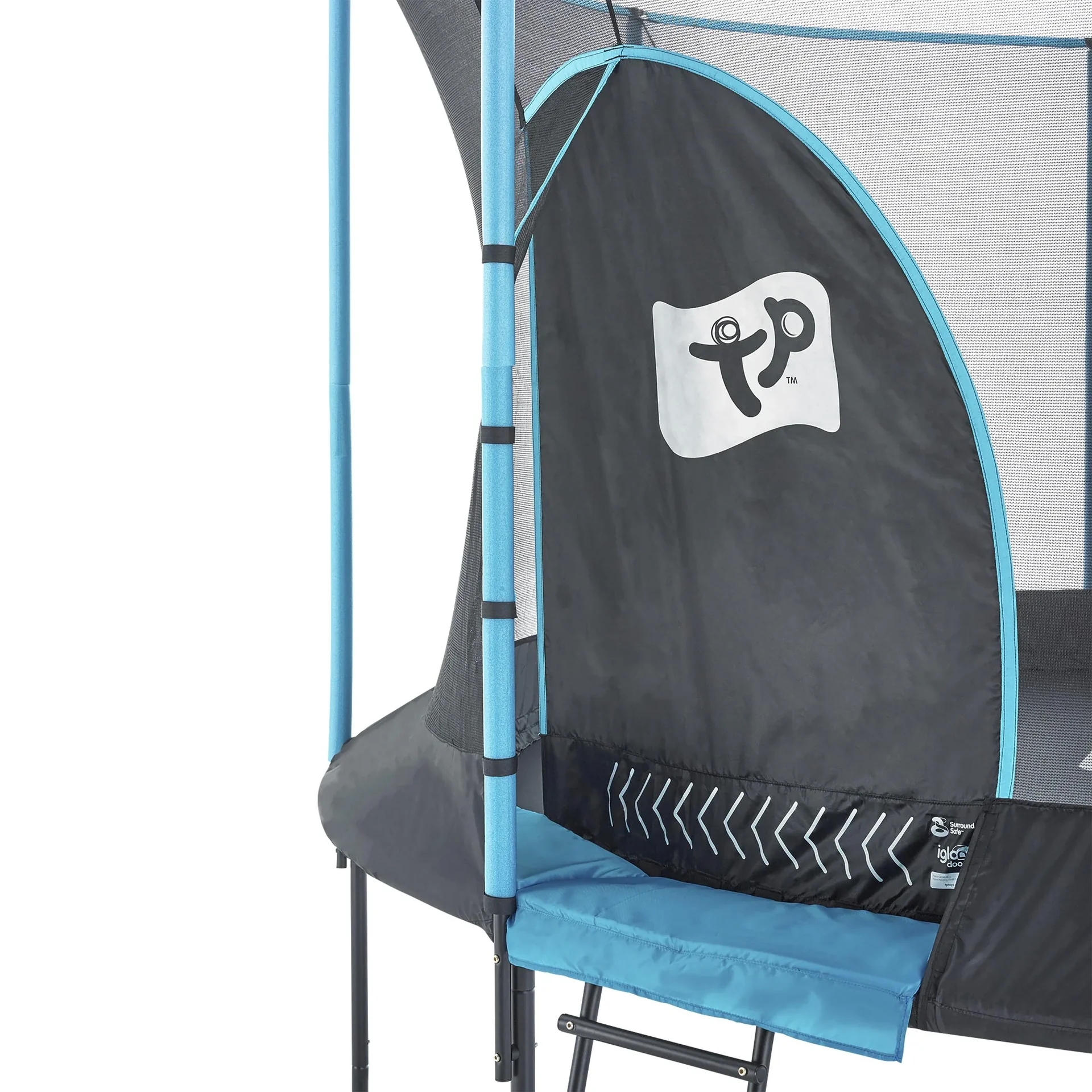 Genius Trampolin blau/schwarz Ø427 cm - 3