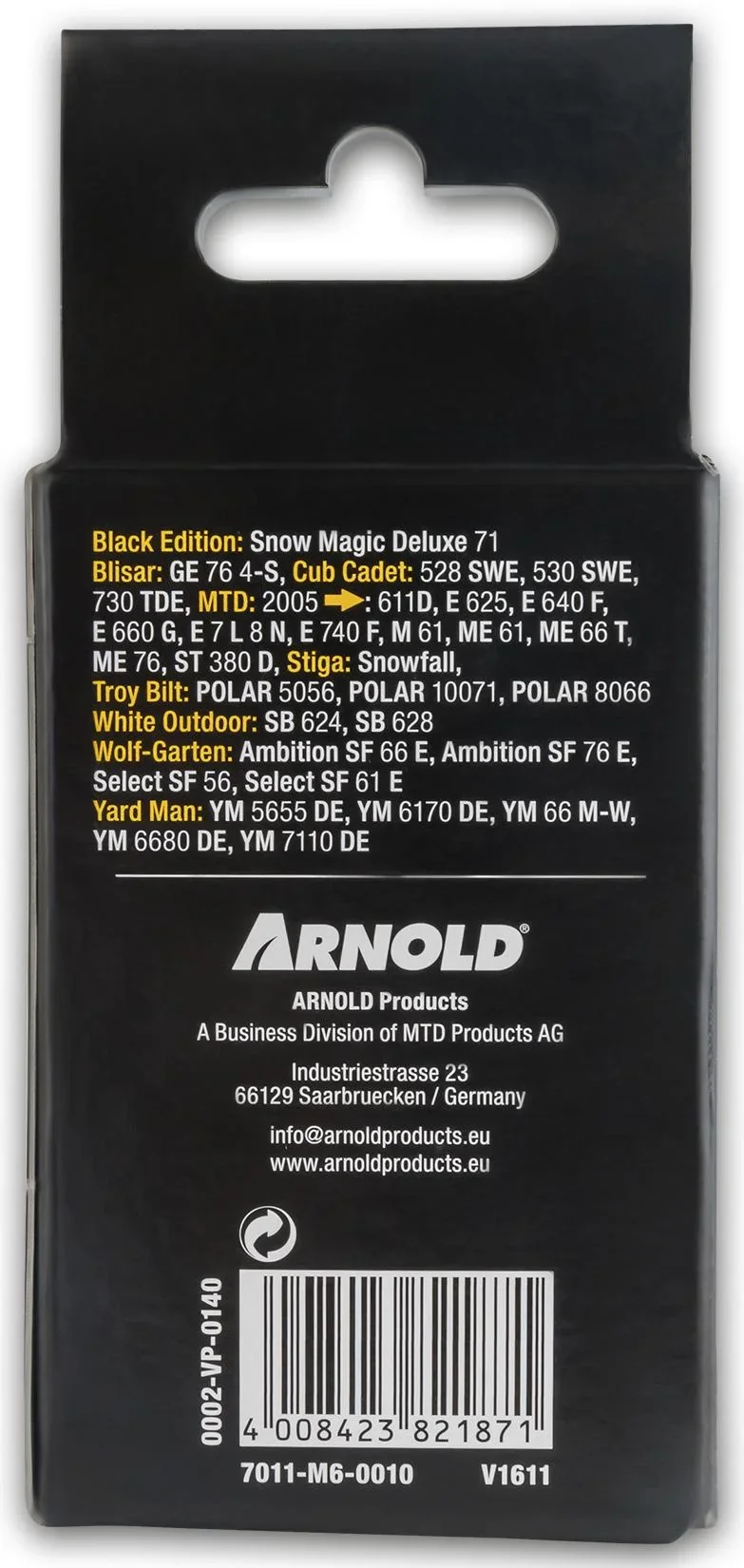 Abscherbolzen-Set für alle 2-stufigen MTD Schneefräsen - 2