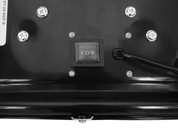 Bodenventilator Stahl Ø 61 cm Schwarz/Gelb - 0