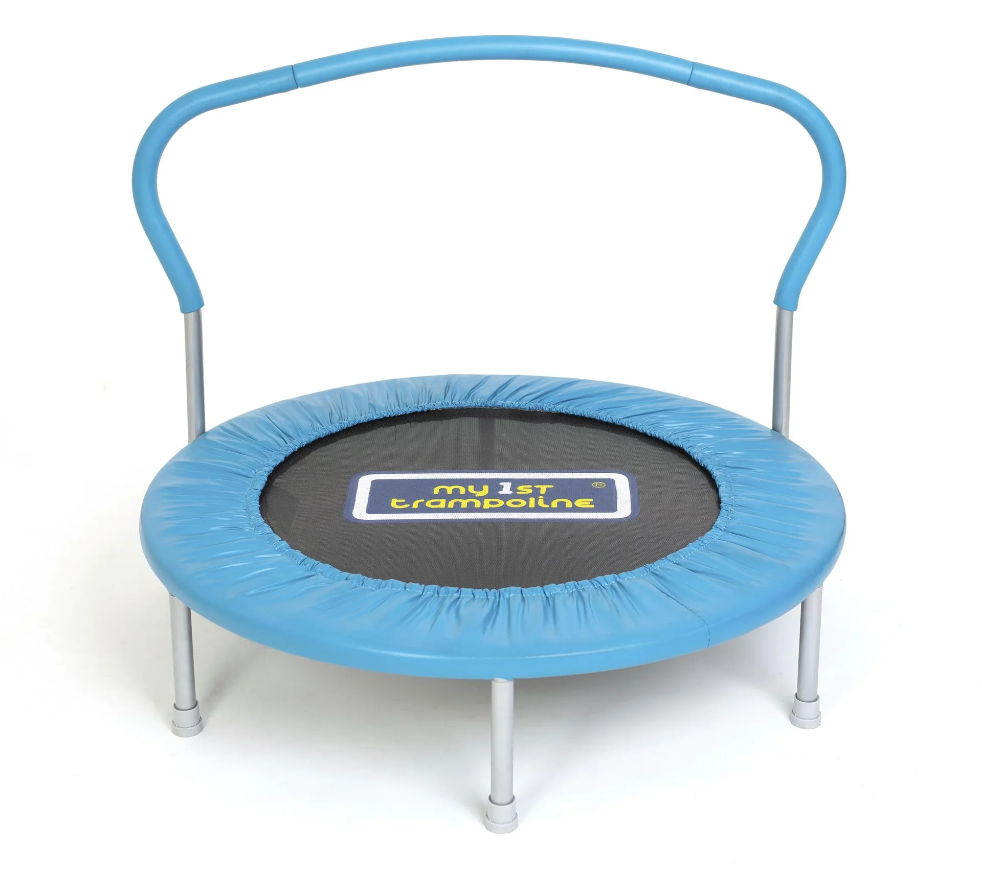 Kinder- & Fitnesstrampolin blau - 7