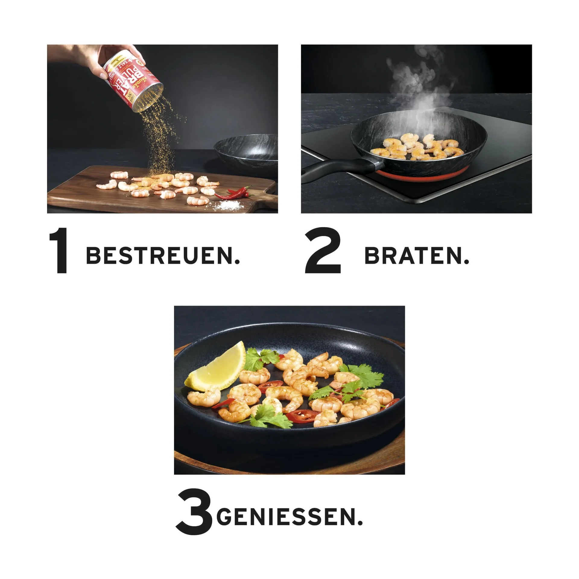 Pflanzliches Bratfett-Pulver, „PAUDAR“, mit Chili und Salz, 175 g - 7