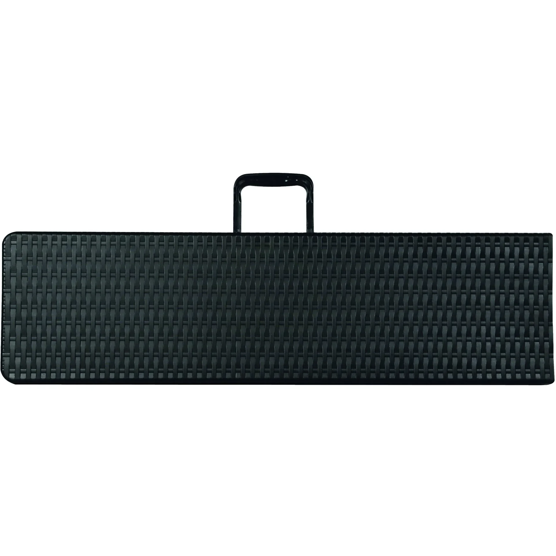klappbank - in rattan-optik - 180 x 25 x 43 cm - 1