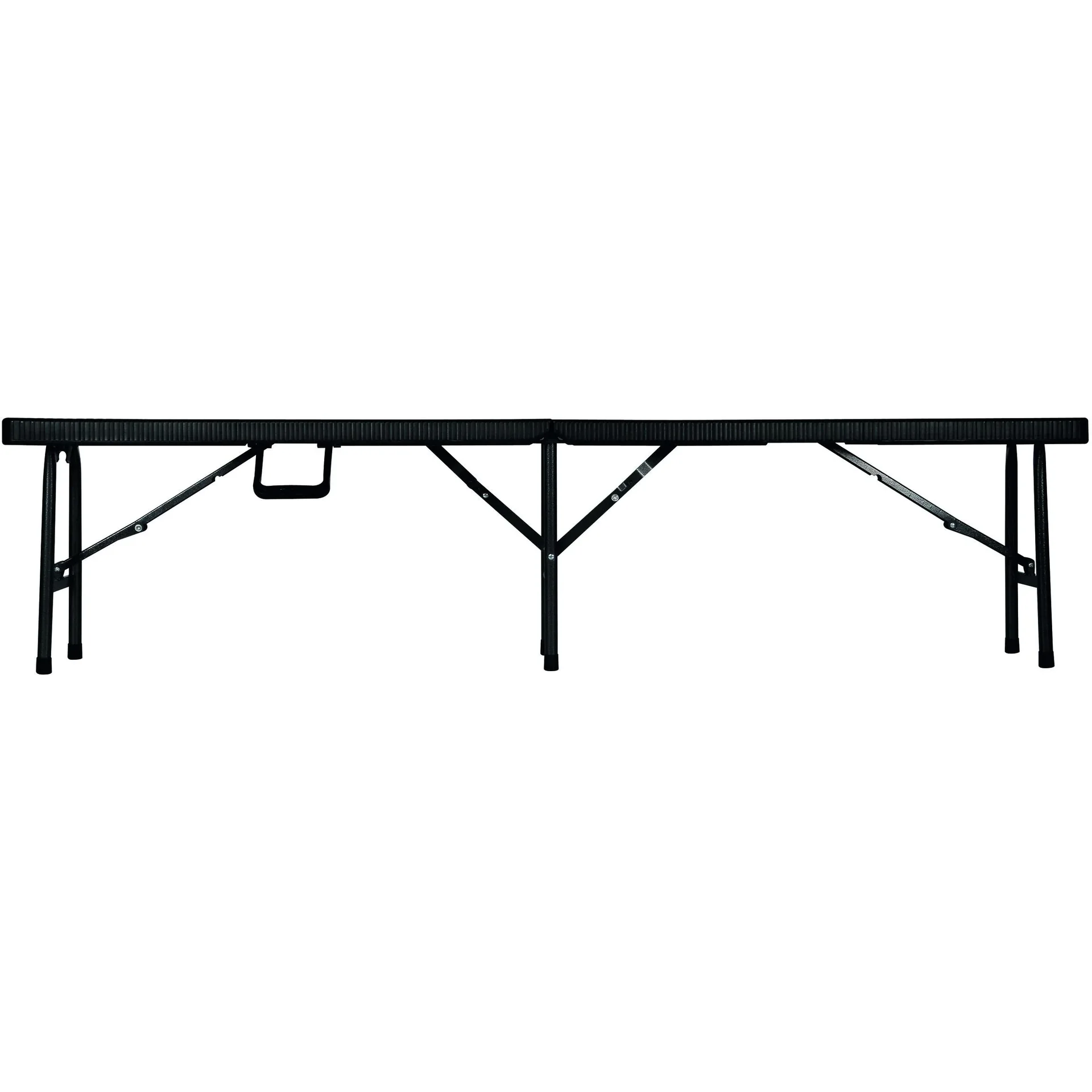 klappbank - in rattan-optik - 180 x 25 x 43 cm - 2