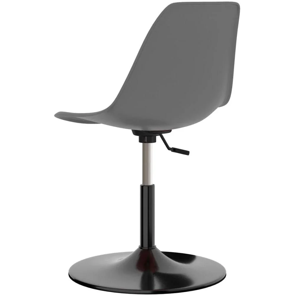 Esstischstühle drehbar 2tlg. PP hellgrau - 1