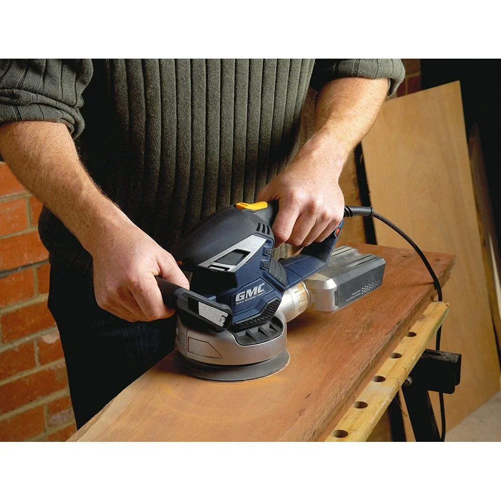 430 W Exzenterschleifer mit 2 Schleifpads, 150 mm - 1