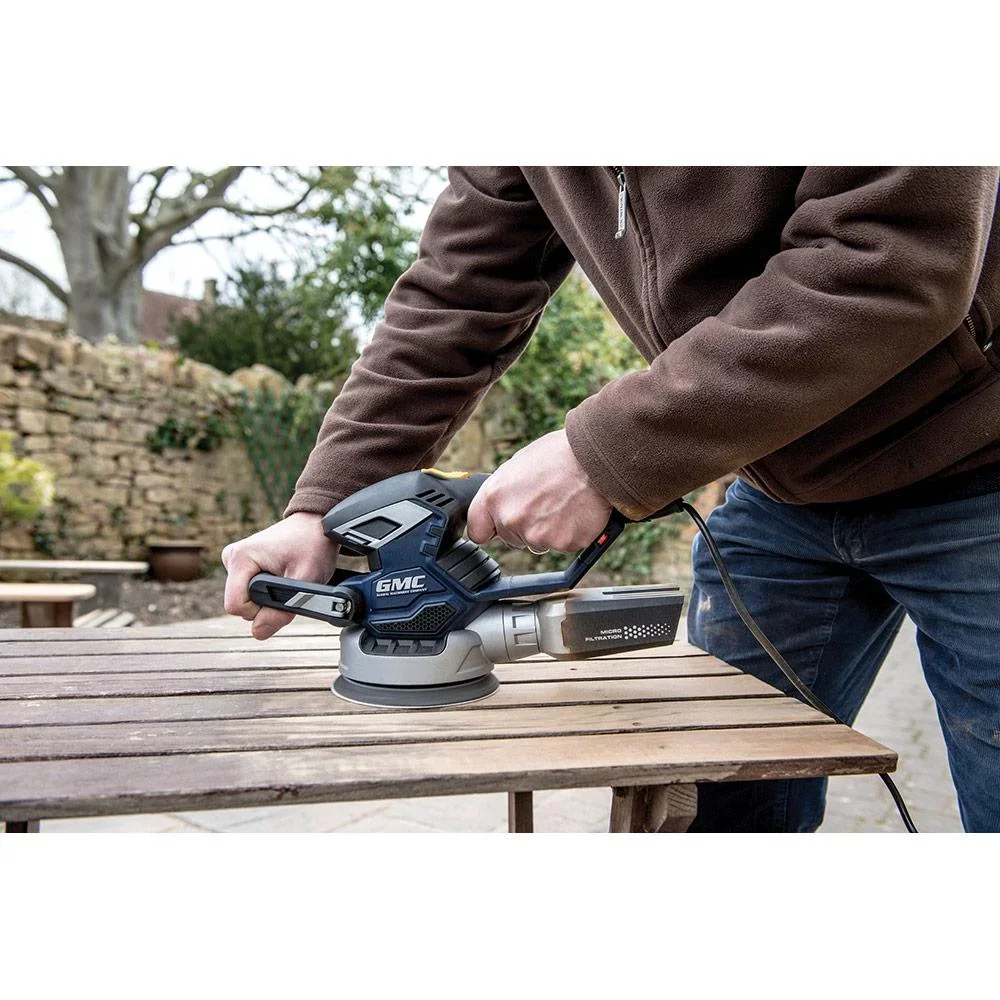 430 W Exzenterschleifer mit 2 Schleifpads, 150 mm - 3