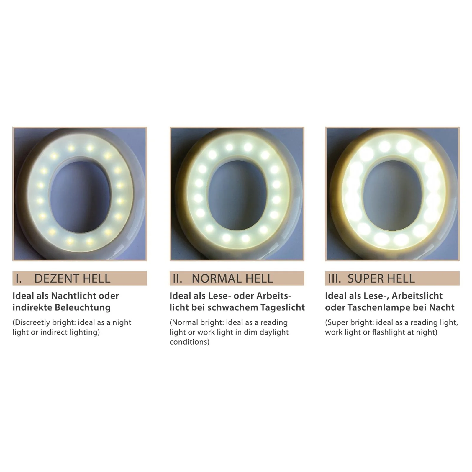 LED Schreibtischlampe Clever Touch - 8