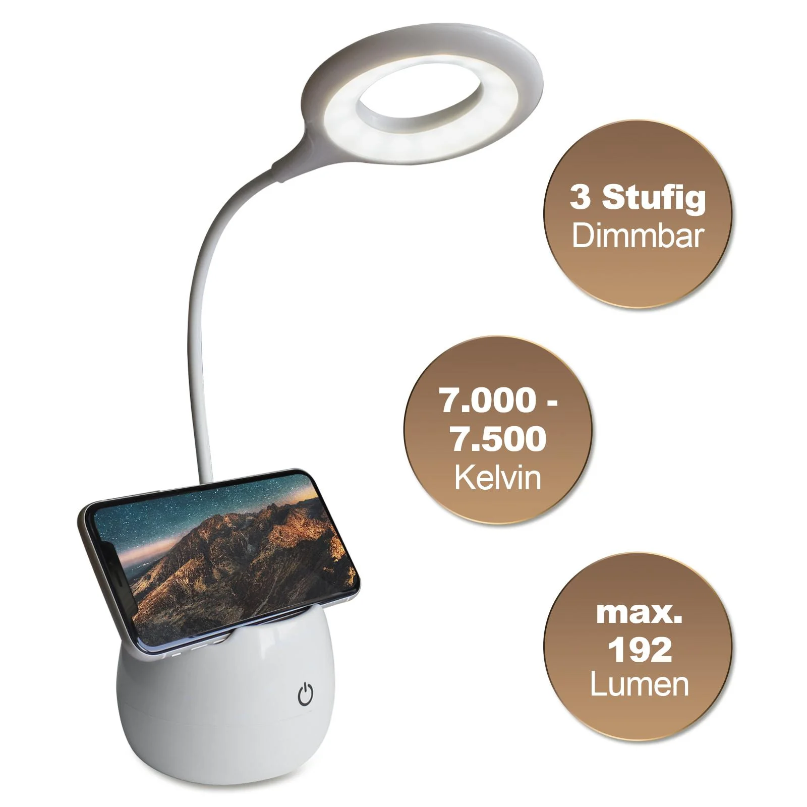 LED Schreibtischlampe Clever Touch - 9