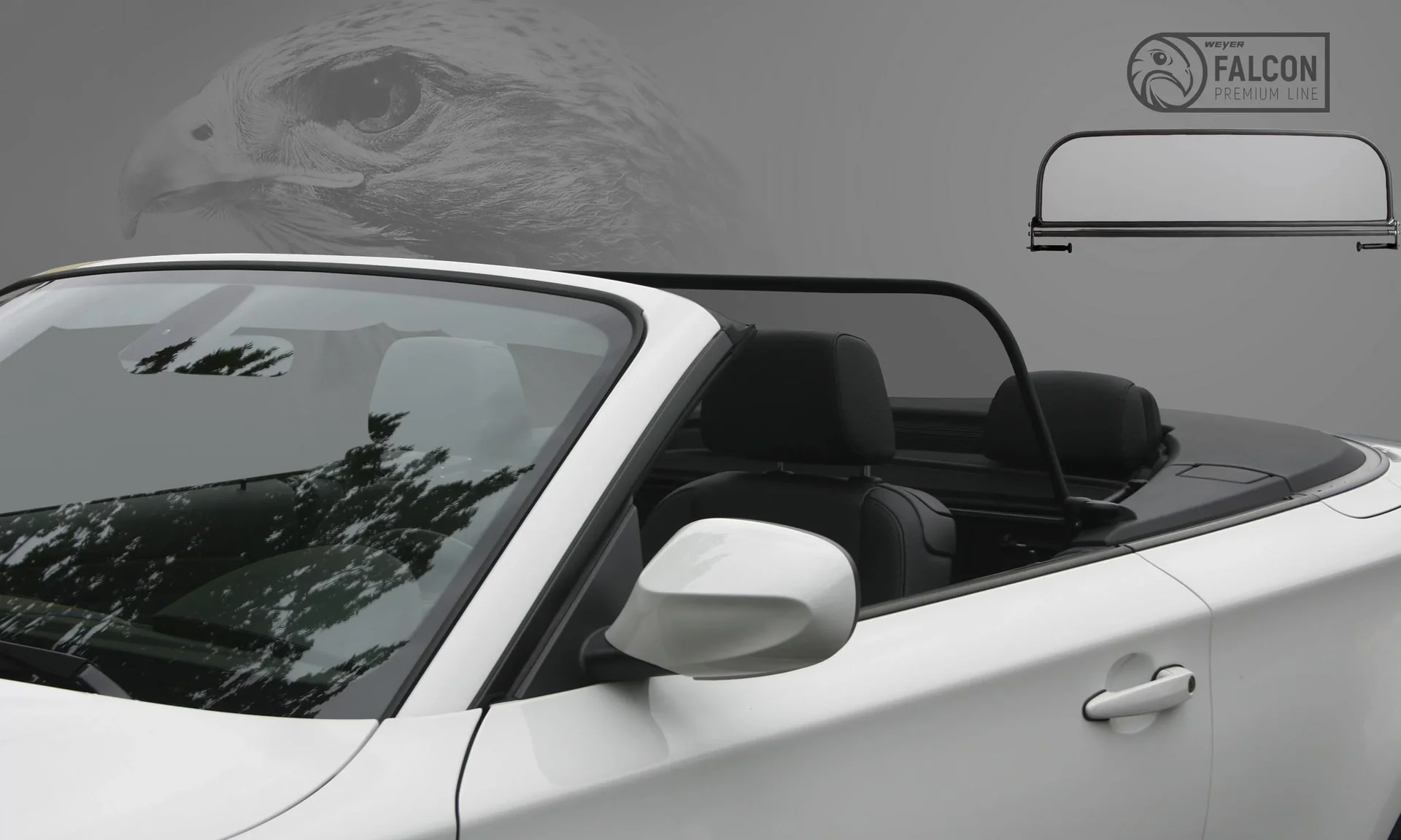 Cabrio Windschott - Premium-Line BMW 1-er E88, Baujahr 2008-2013 - 1