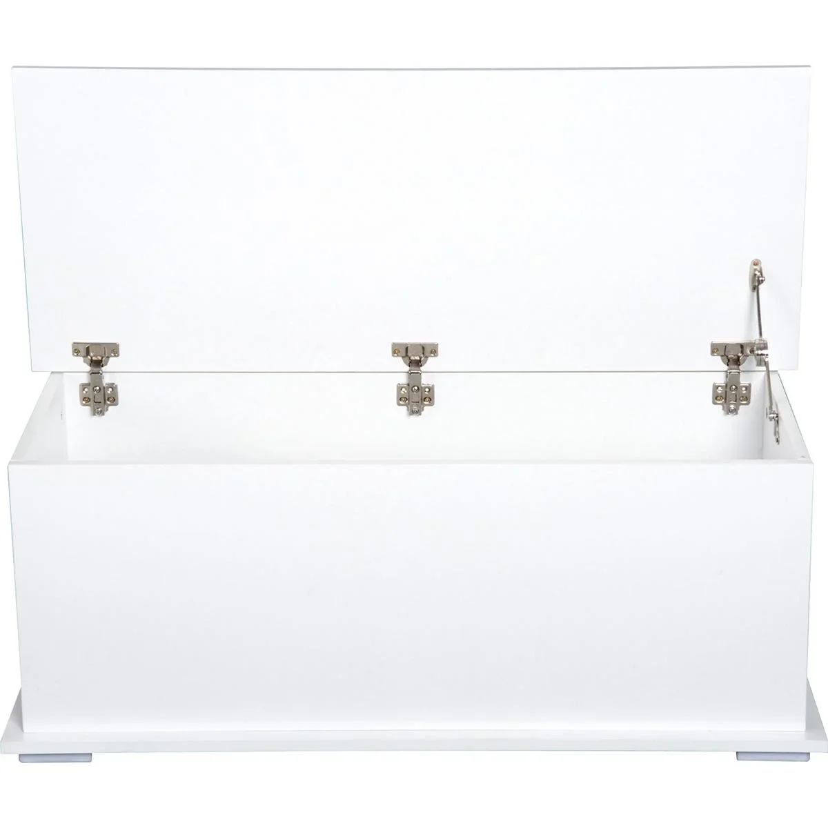 Holzkiste mit klappbarem Deckel - 3