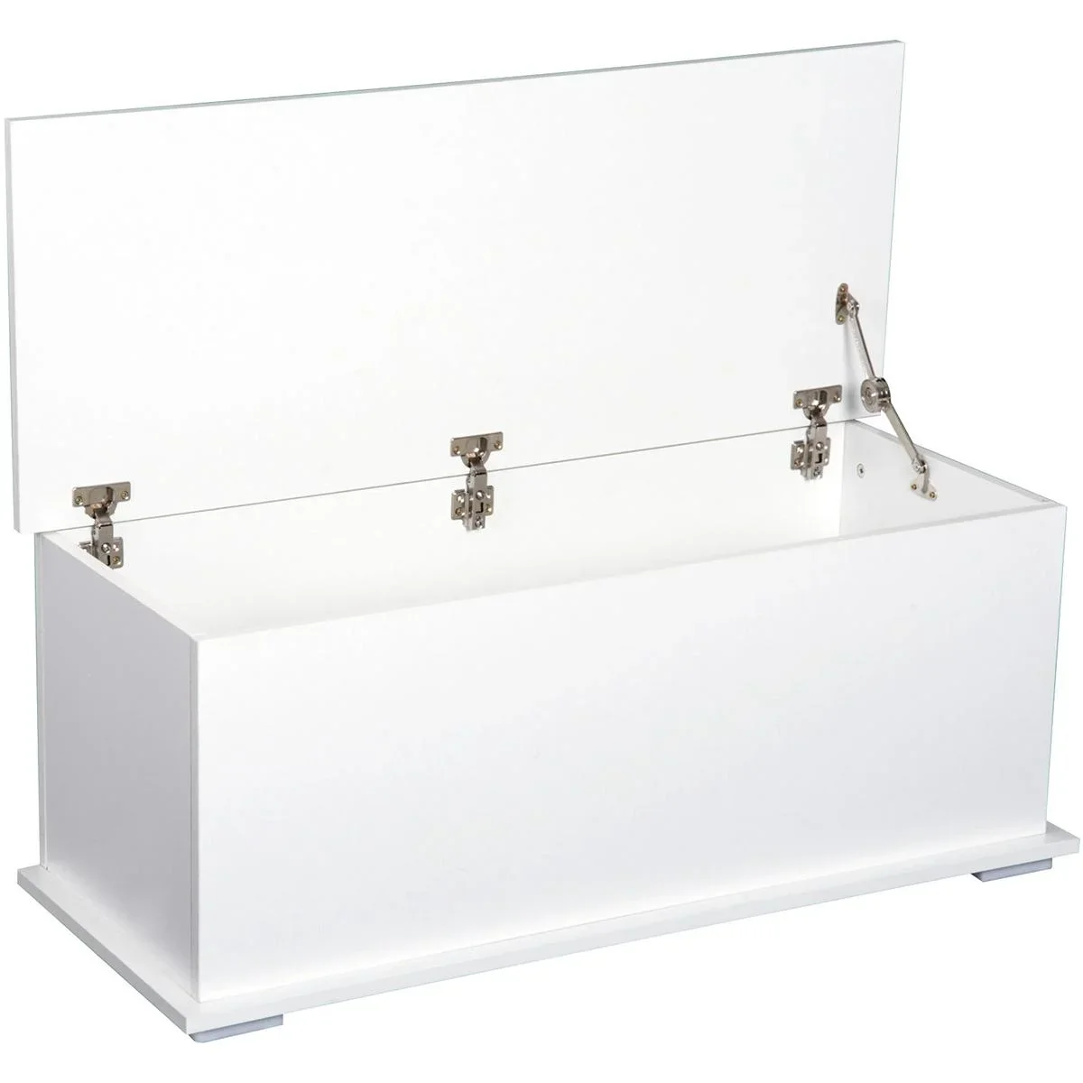 Holzkiste mit klappbarem Deckel - 4