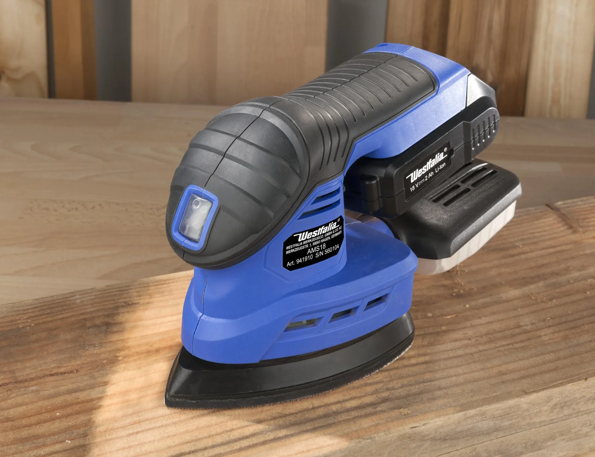 Akku Multischleifer AMS18 18 Volt Li-Ion - ohne Akku und Ladegerät - - 0