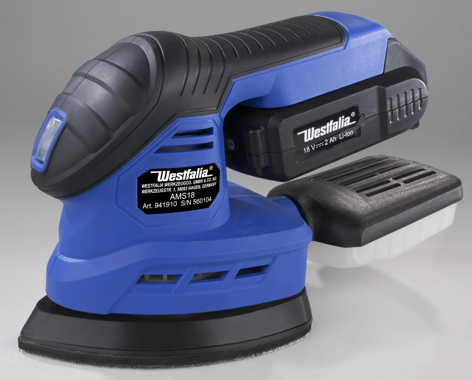 Akku Multischleifer AMS18 18 Volt Li-Ion - ohne Akku und Ladegerät - - 1