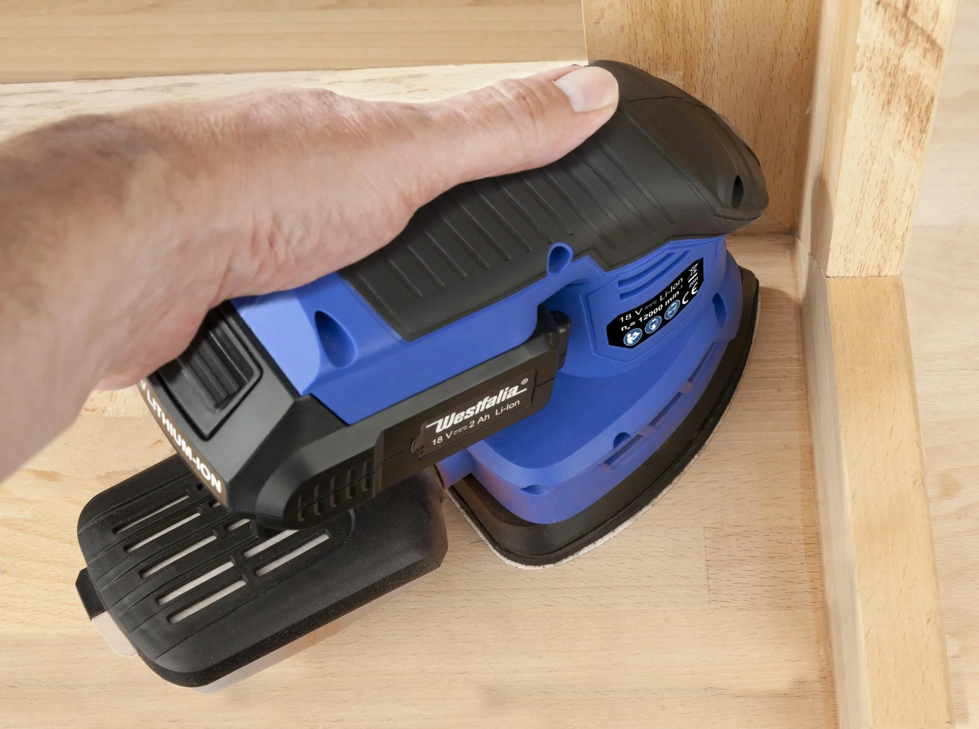 Akku Multischleifer AMS18 18 Volt Li-Ion - ohne Akku und Ladegerät - - 4