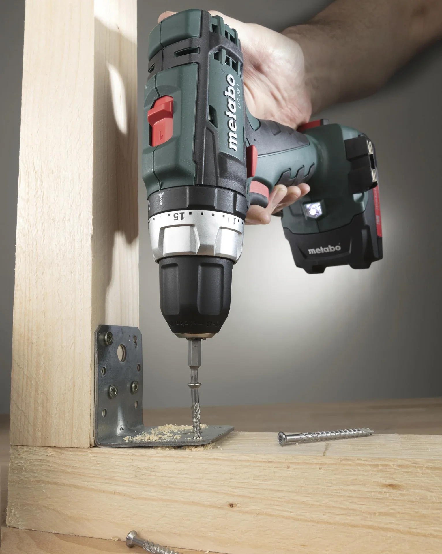 Akku-Bohrschrauber BS 18 L SET inklusive 2 Li-Power Akkupacks 18 Volt (2,0 Ah) - 2