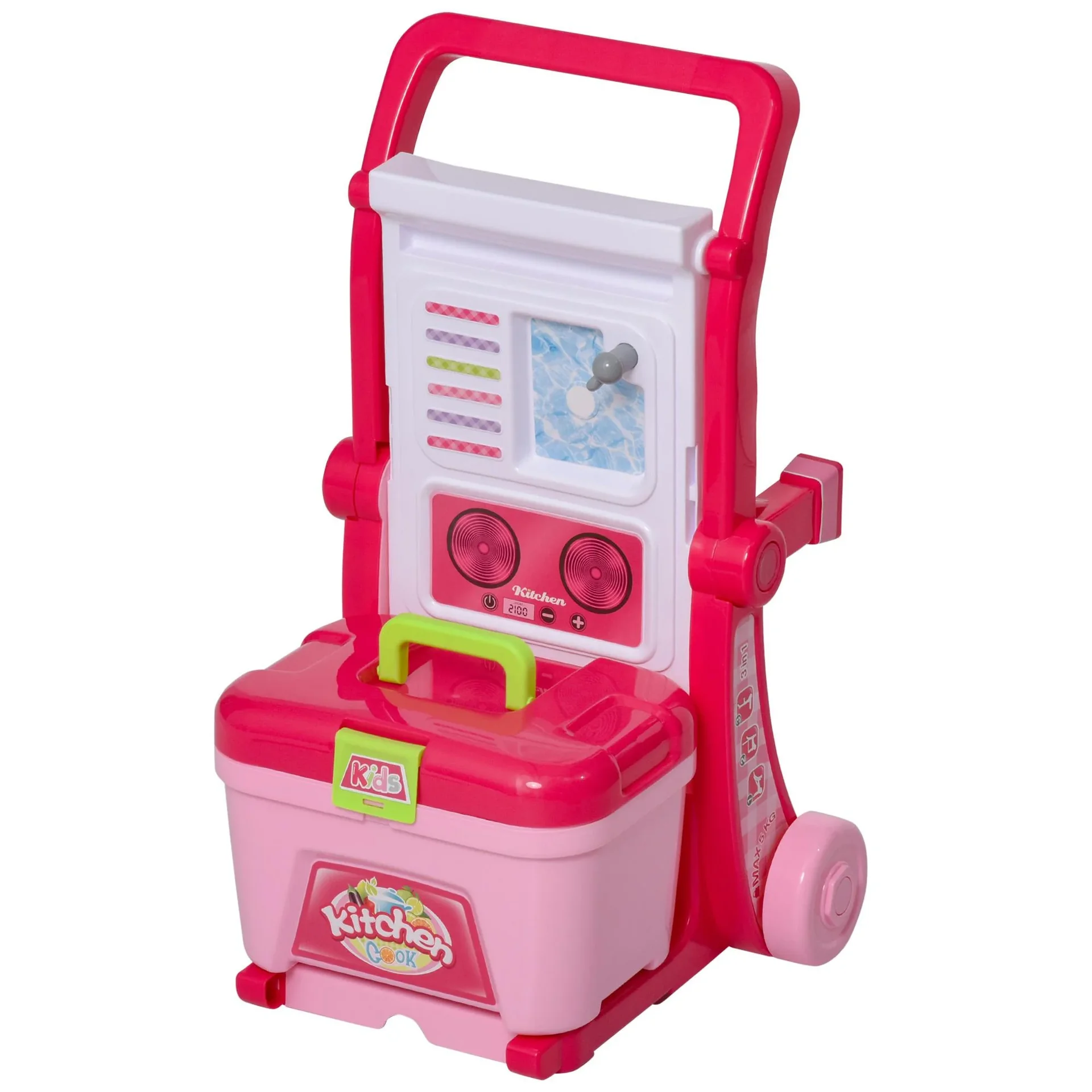 Kinderspielküche mit 42-teiligem Zubehörset - 0