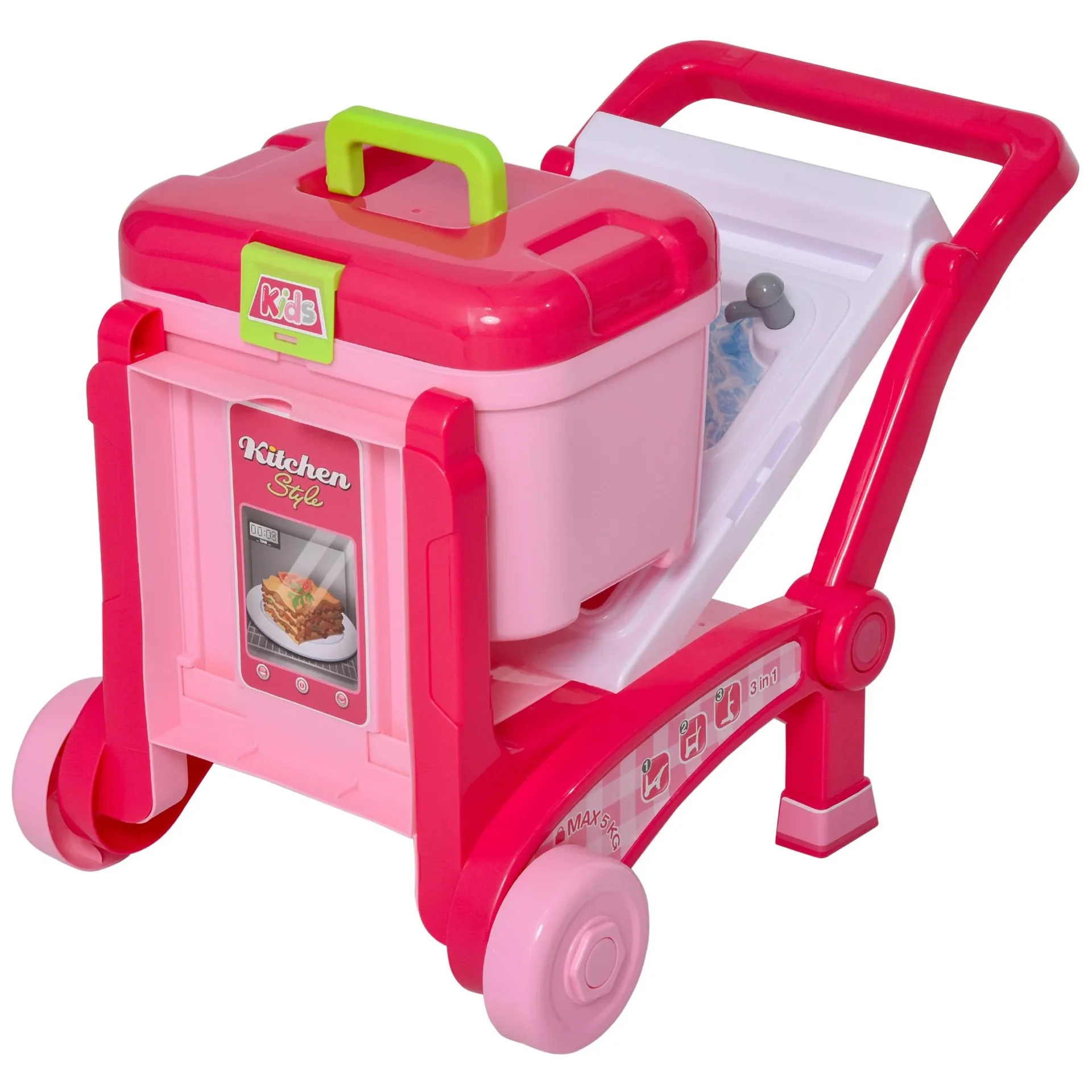 Kinderspielküche mit 42-teiligem Zubehörset - 2