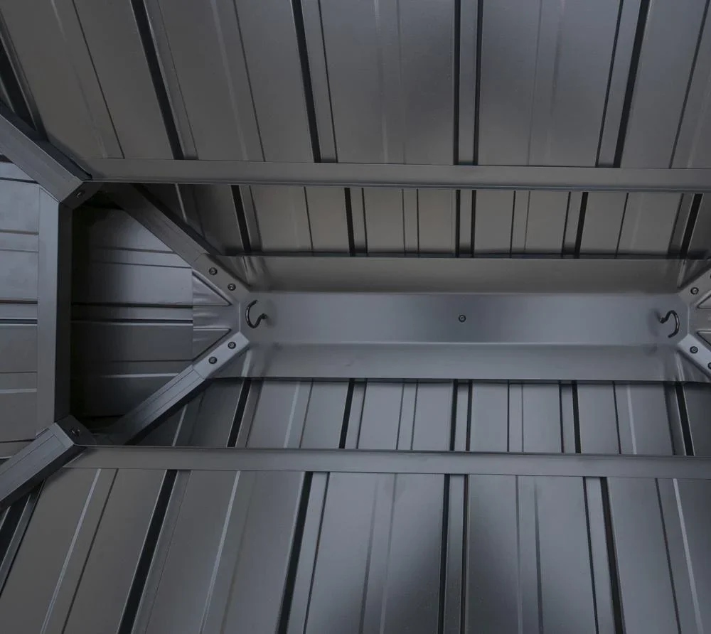 Aluminium Pavillon Messina BBQ - mit Hard-Top - 1