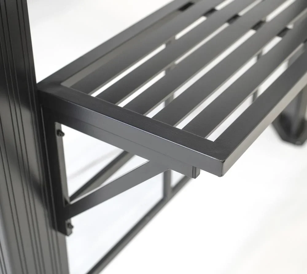 Aluminium Pavillon Messina BBQ - mit Hard-Top - 3