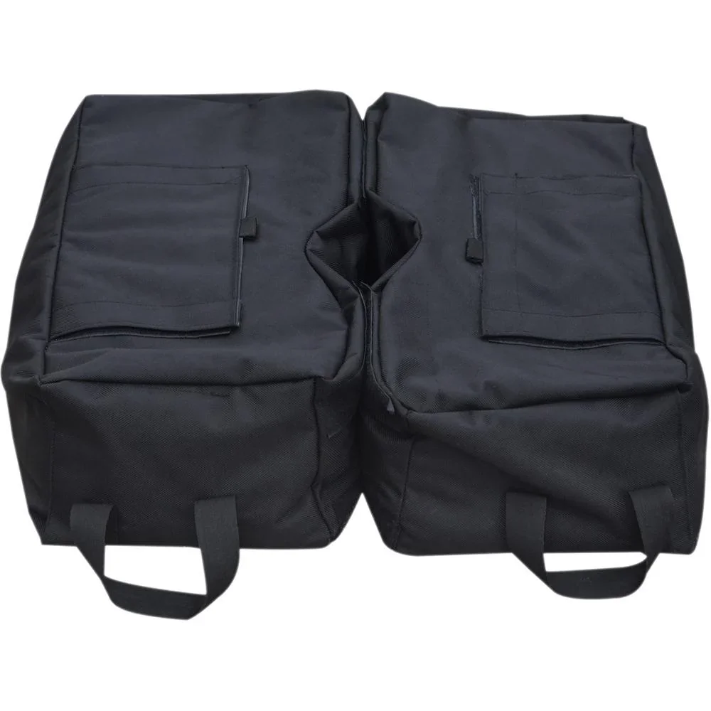 Sonnenschirmständer Schirmständer Sandsack 2 x Beutel befüllbar 100 kg mit 1 Schaufel 50 x 50 x 18 cm - 0