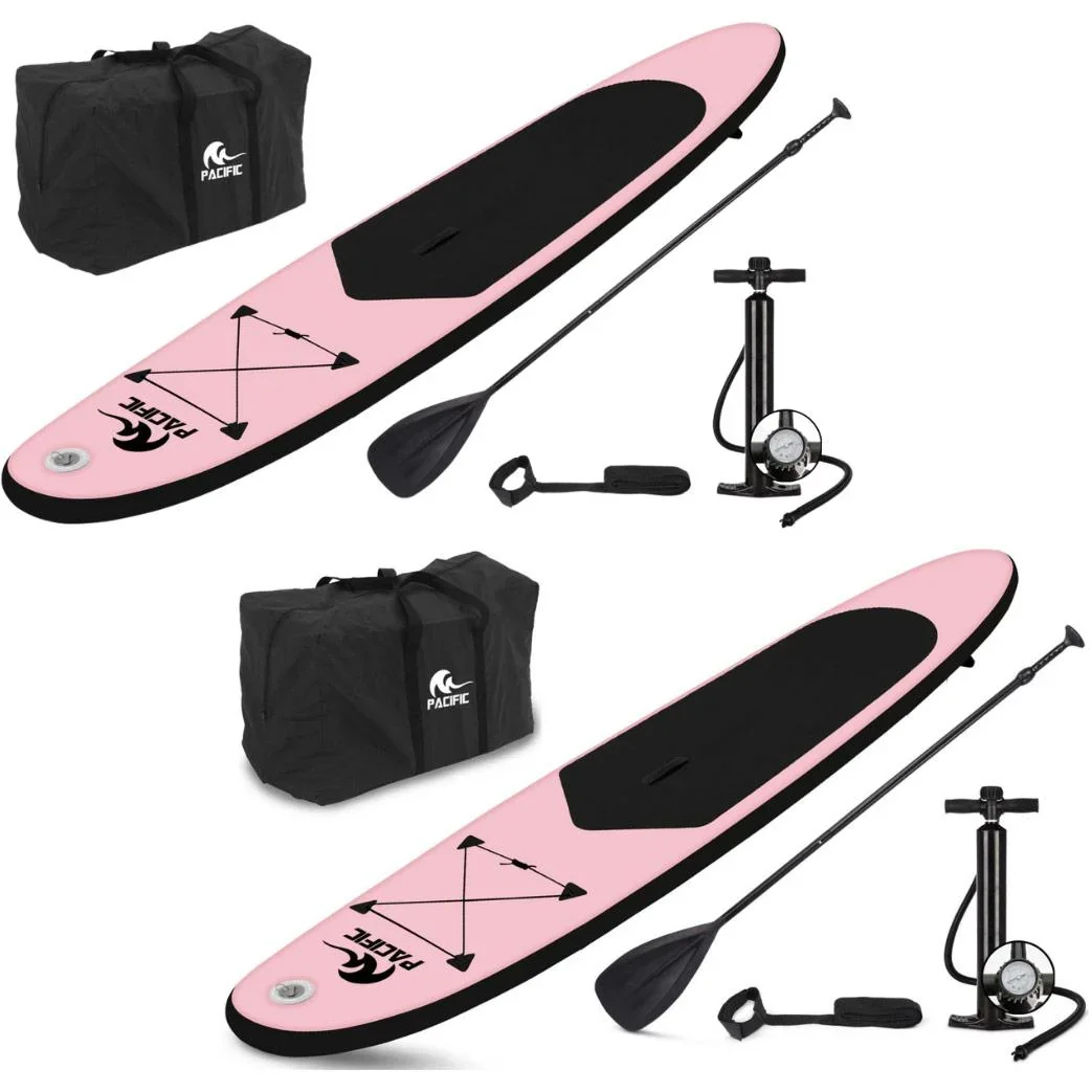 DUOSET! Pacific Special Edition Sup Board - Extra Tough - 285 cm - 6 Stück - Pink - 3