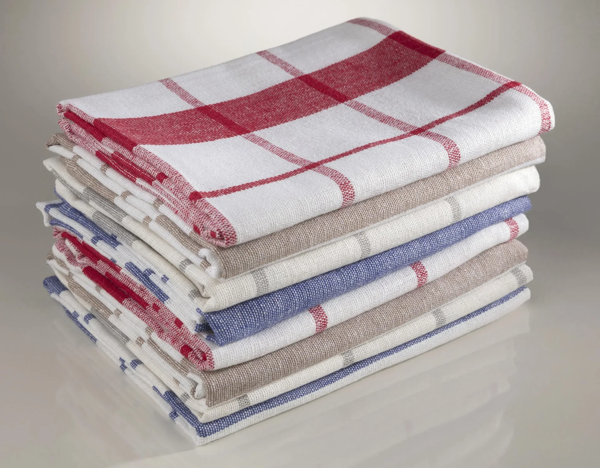 Geschirrtücher, gemustert, 50 x 70 cm, 8 Stück - 2