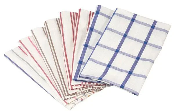 Geschirrtücher, gemustert, 50 x 70 cm, 8 Stück - 3