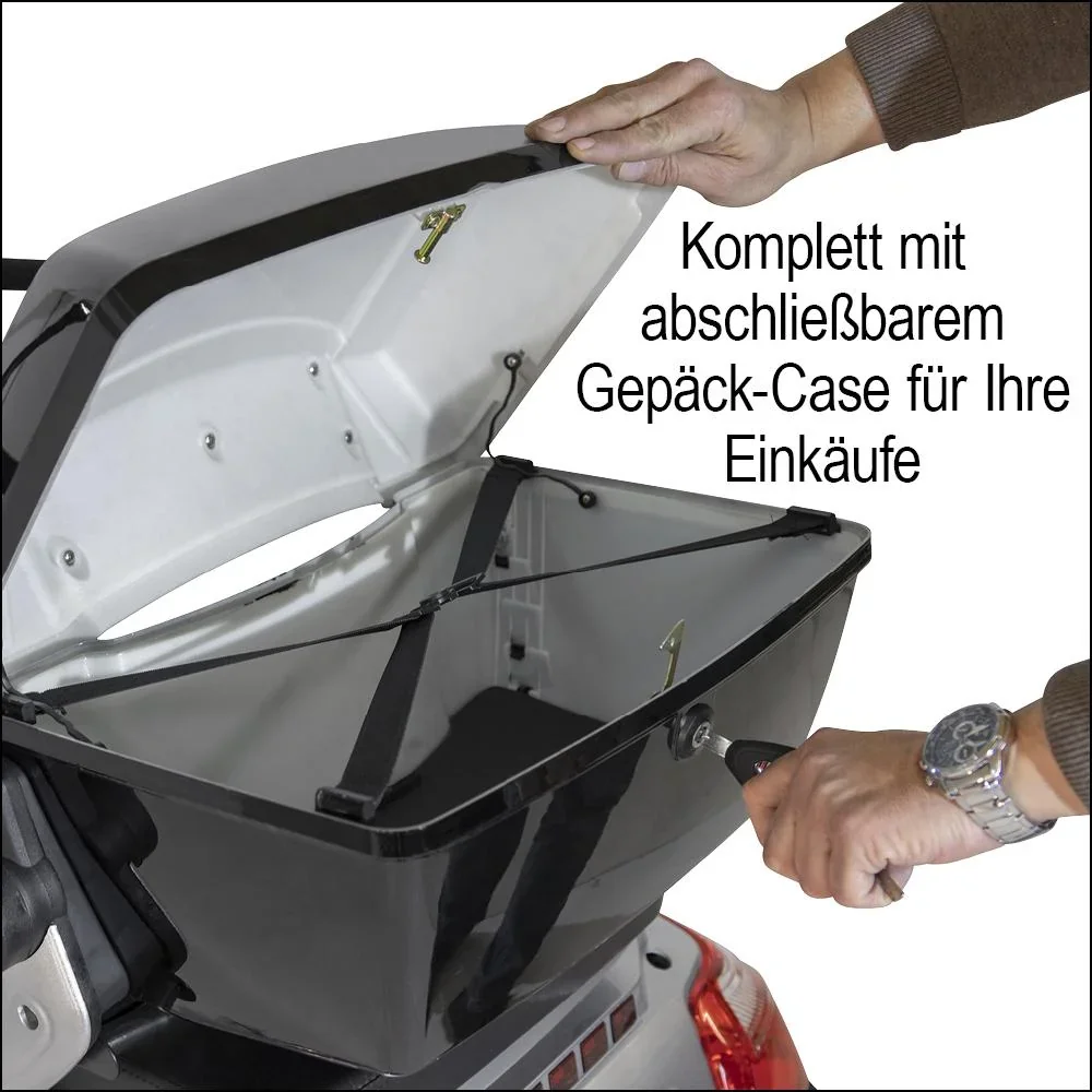 3-Rad E-Mobil Bologna 25 km/h rot - 1