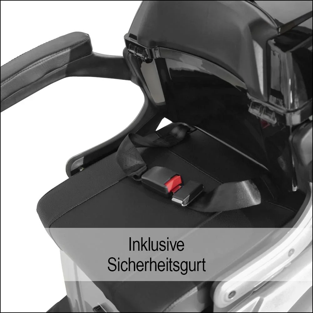 3-Rad E-Mobil Bologna 25 km/h rot - 3