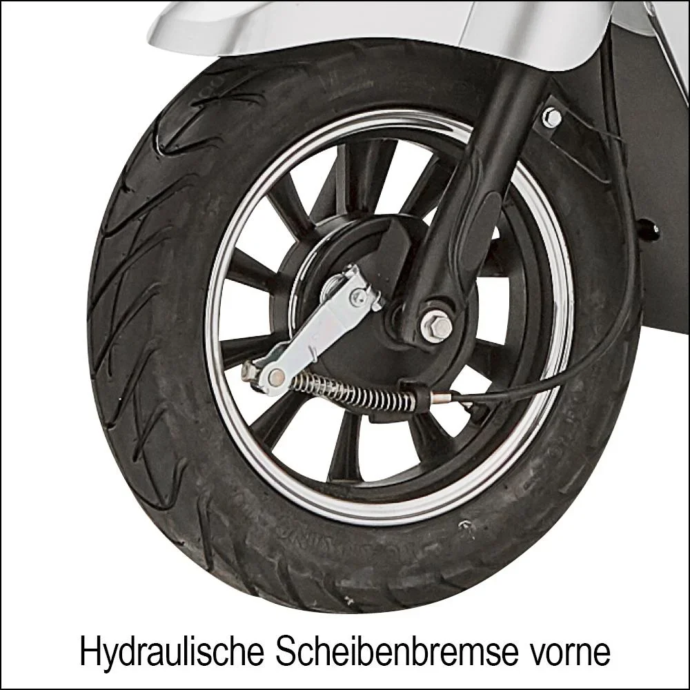 3-Rad E-Mobil Bologna 25 km/h rot - 4