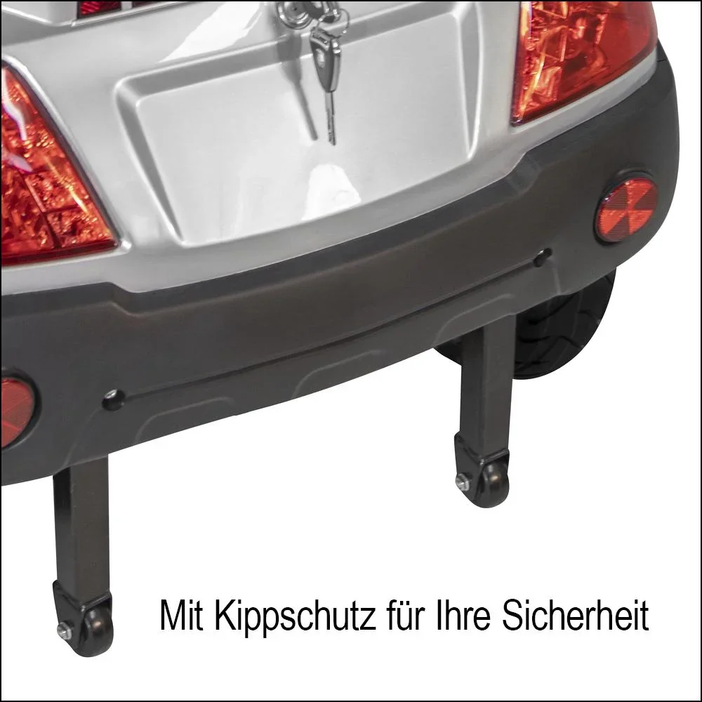 3-Rad E-Mobil Bologna 25 km/h rot - 5