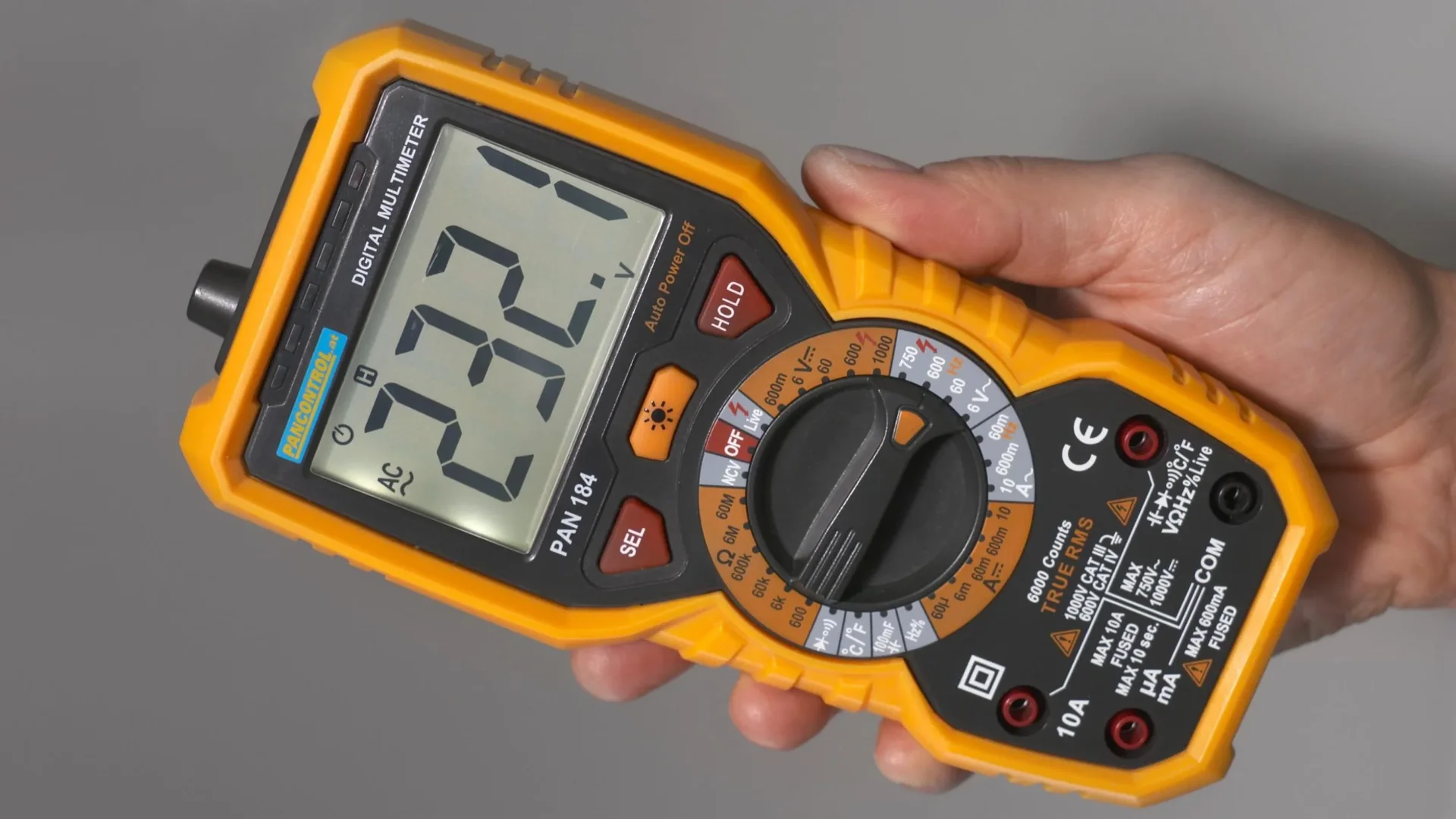 Digital Multimeter 1000V True RMS - 4