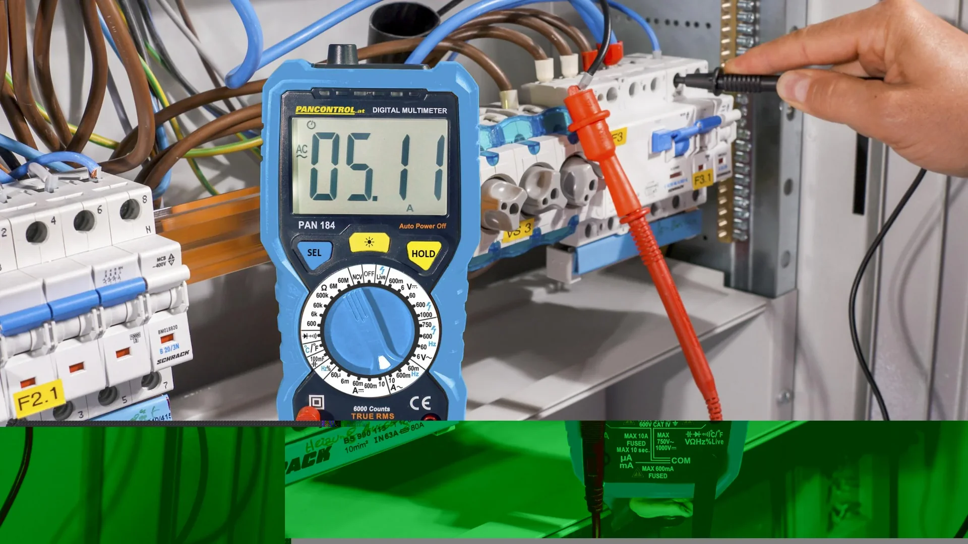 Digital Multimeter 1000V True RMS - 7