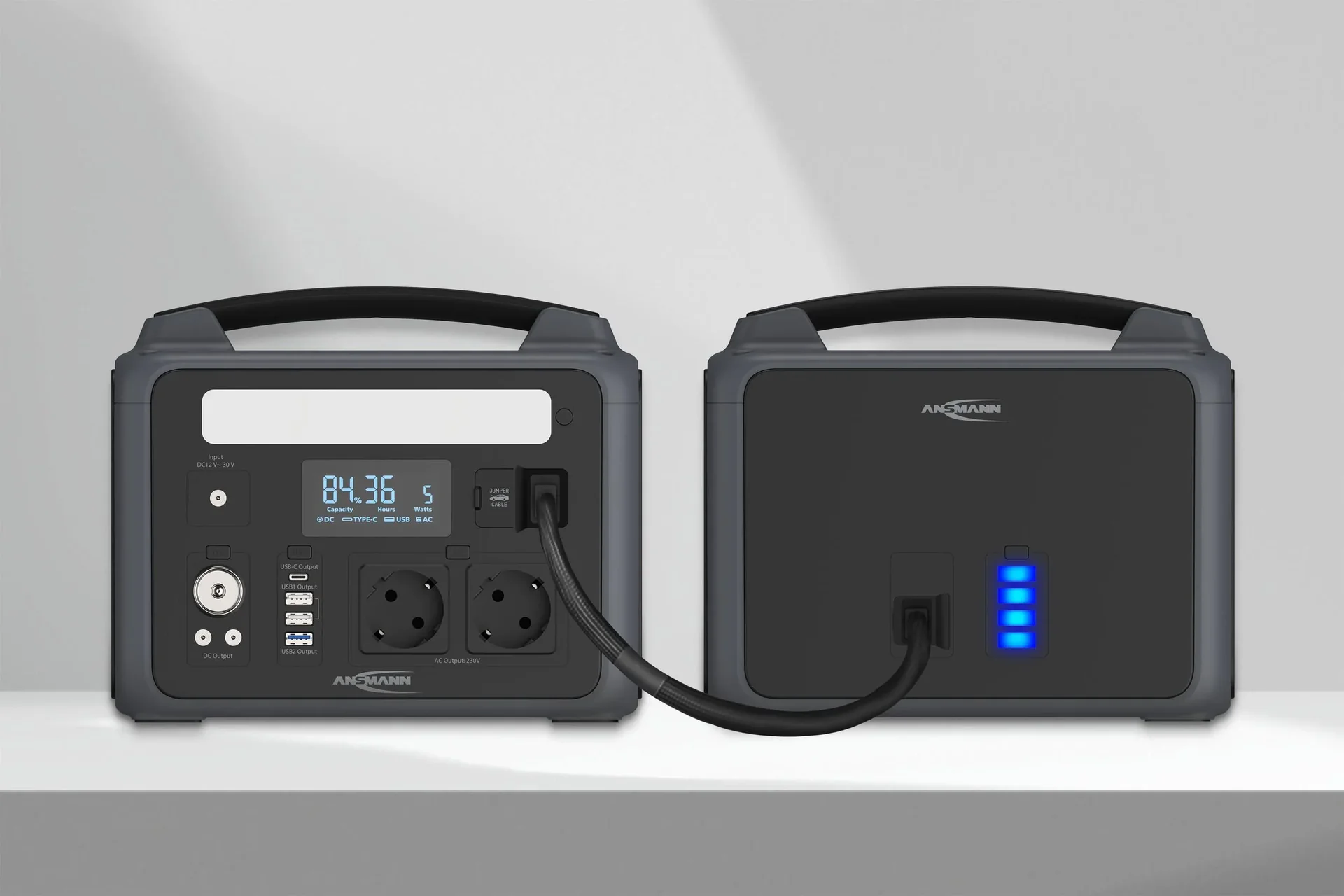 Erweiterungsmodul für Powerstation PS600AC, 640 Wh - 0
