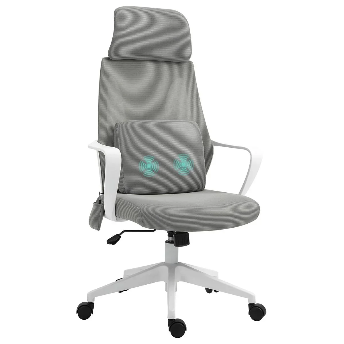 Bürostuhl Massagesessel Chefsessel mit Massagefunktion höhenverstellbarer Drehstuhl ergonomischer Gamingstuhl massage Ny - 0