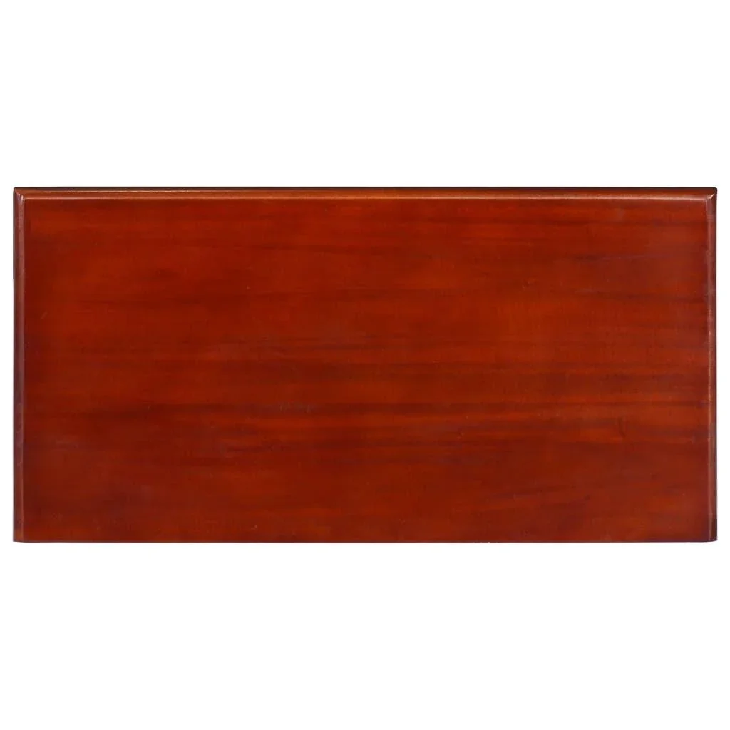 Wandtisch 60x30x75 cm Mahagoni massiv classic braun - 0