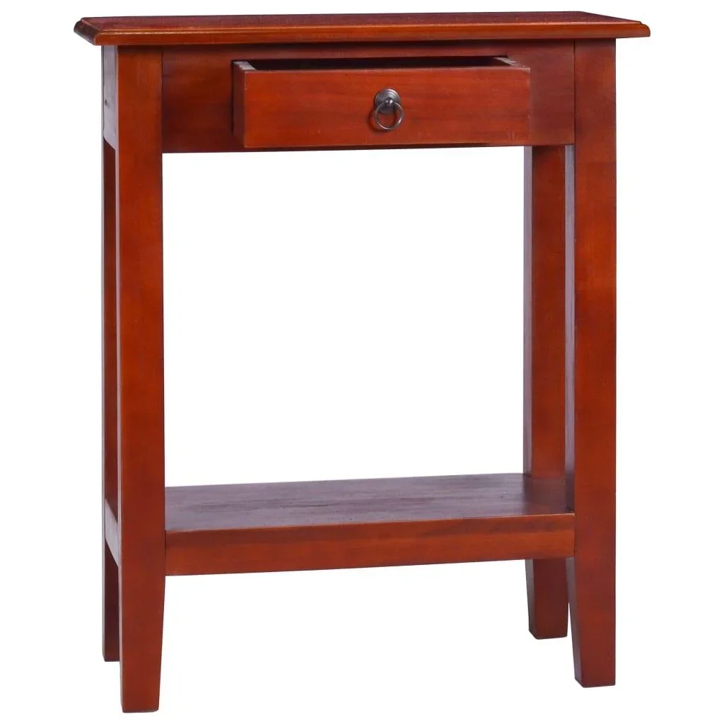 Wandtisch 60x30x75 cm Mahagoni massiv classic braun - 4